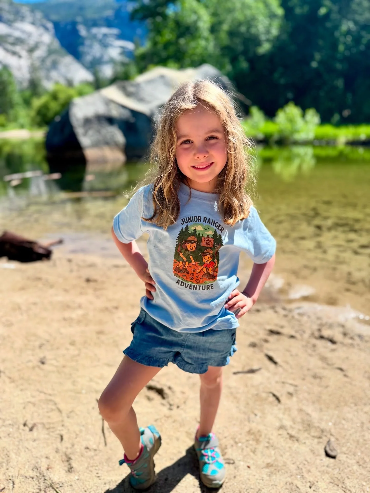 🌲 Meet your next Junior Ranger! 🏞️
Whether she&rsquo;s exploring creeks, climbing rocks, or spotting wildlife, our &ldquo;Junior Ranger Adventure&rdquo; tee is built for little explorers with big imaginations.

✨ Adventure-ready. Kid-approved.
👕 E