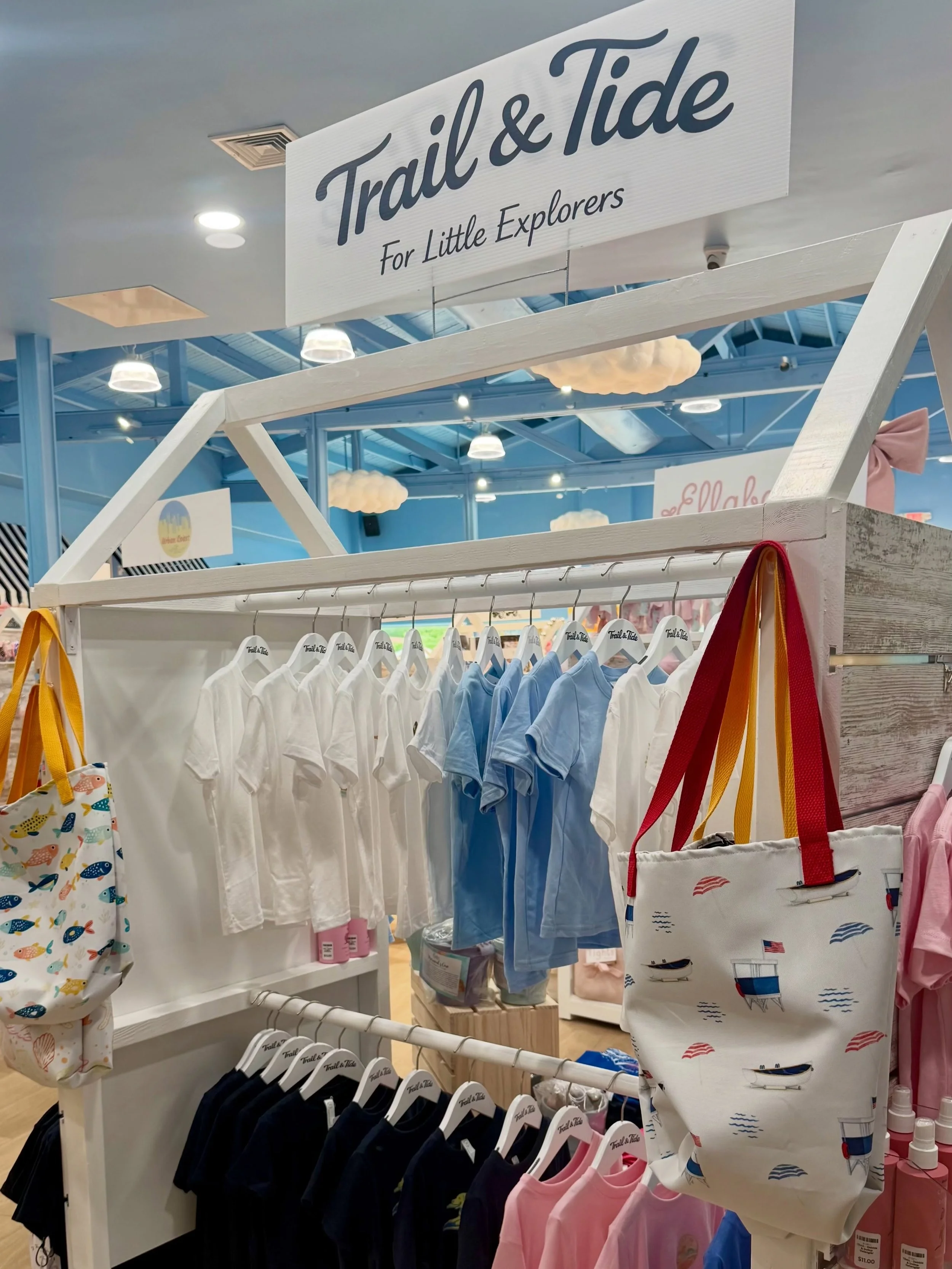 Our sign is up 🤍

Trail &amp; Tide is officially settling in &mdash; with our summer collection on the way to join our fun, kid-loved graphic tees. ⛵️☀️

Stay tuned for new arrivals in beautiful coastal prints! ⛵️☀️

#TrailAndTide #ForLittleExplorer