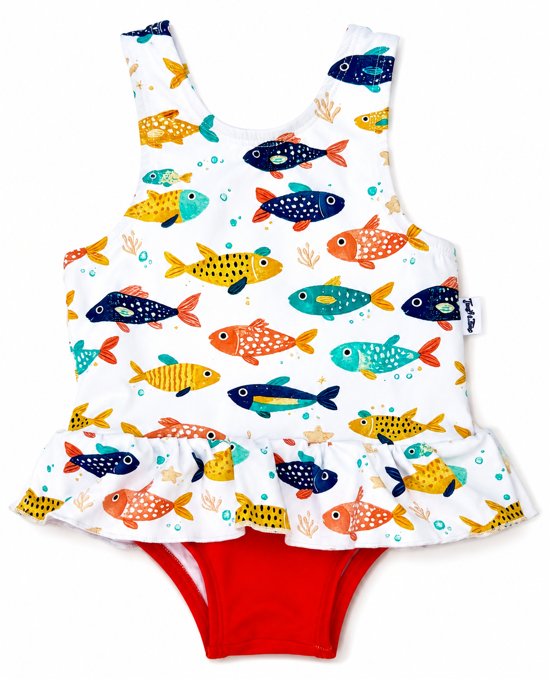 Tiny Tides Peplum Swimsuit