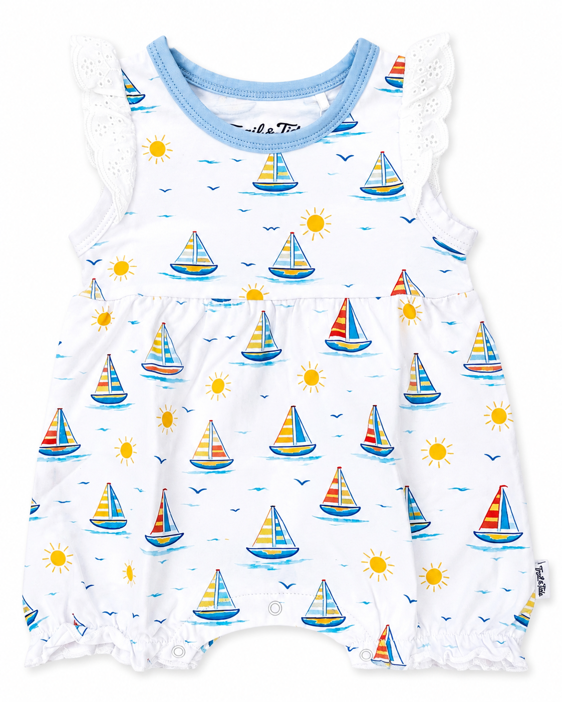 Sunrise Sail Baby Bubble Romper