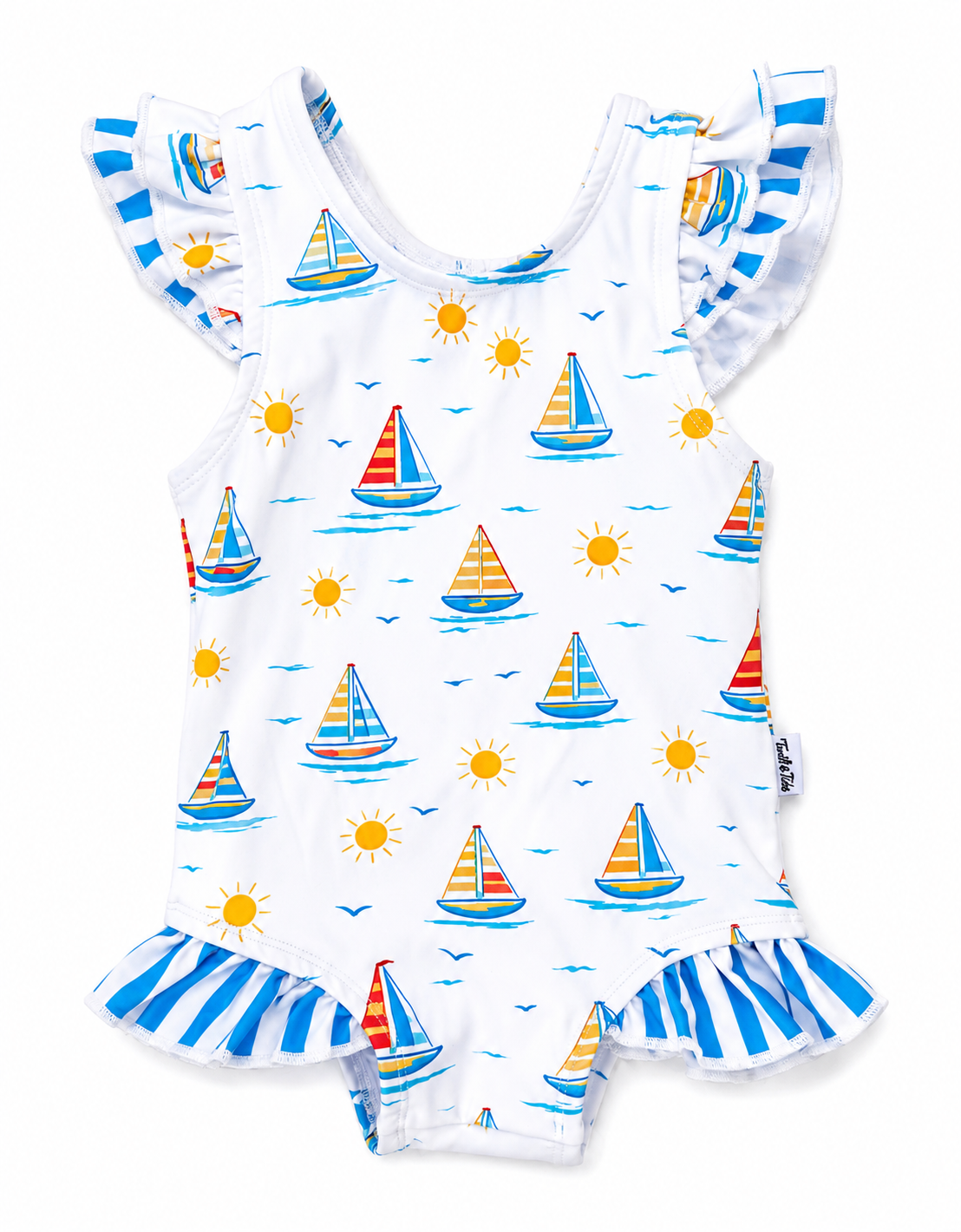 Sunrise Sail Ruffle Swimsuit
