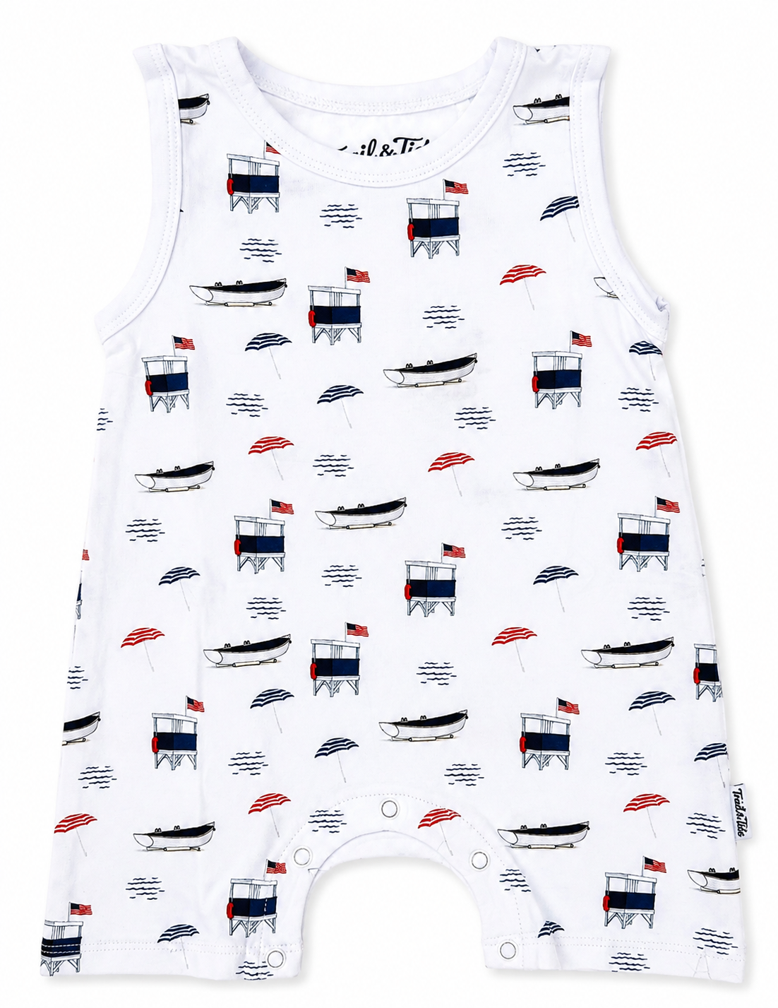 Freedom by the Sea Baby Romper