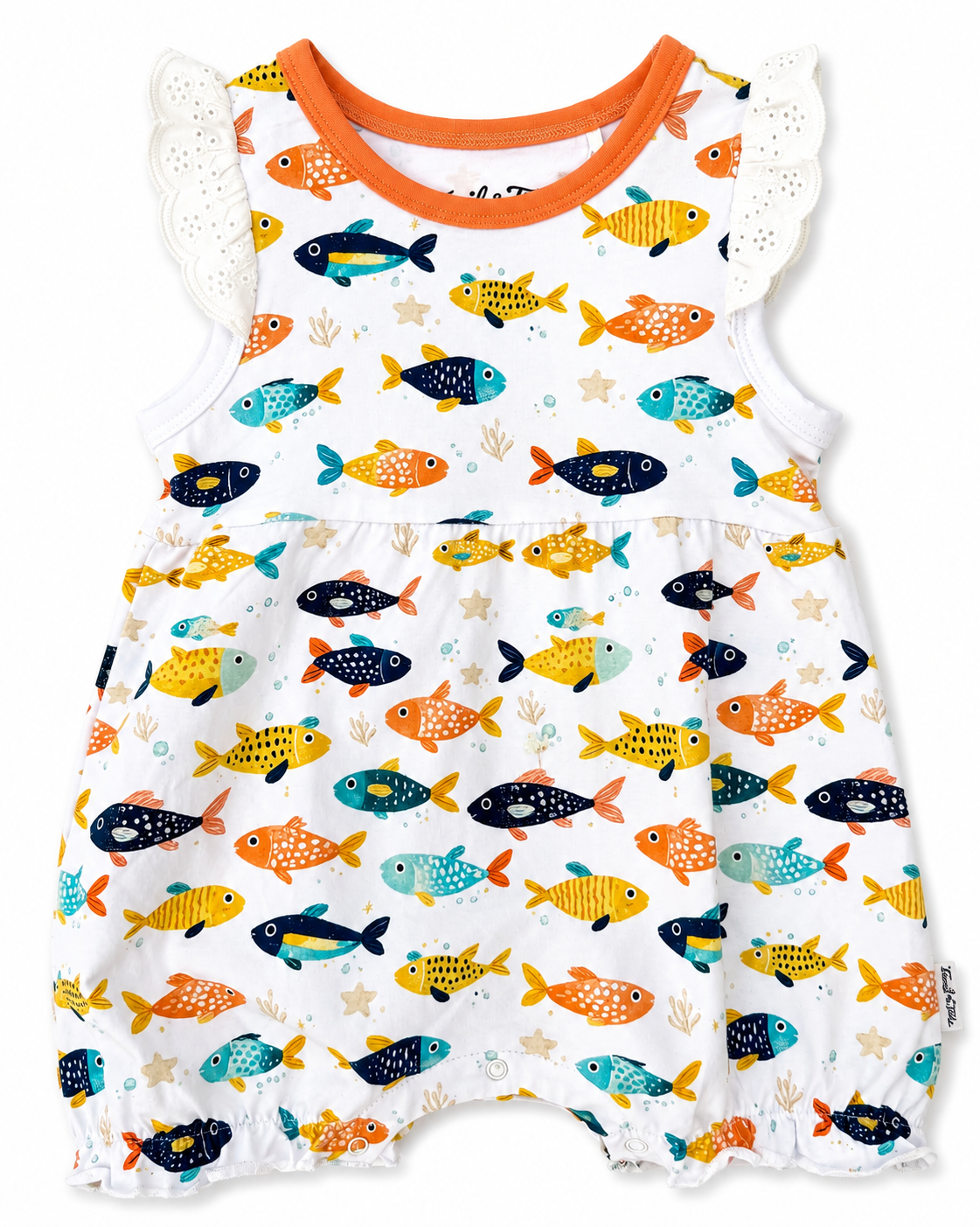 Tiny Tides Baby Bubble Romper