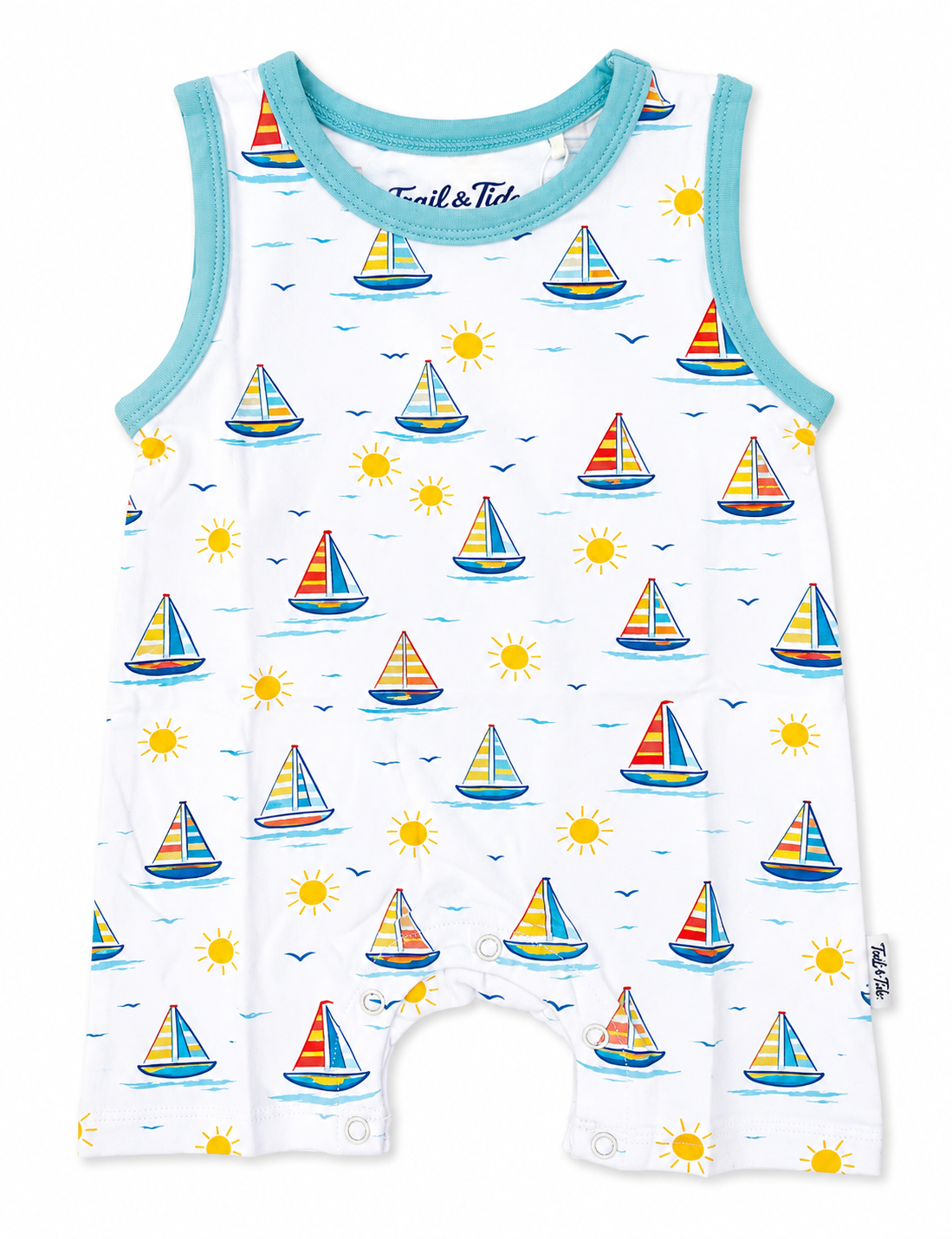 Sunrise Sail Baby Romper