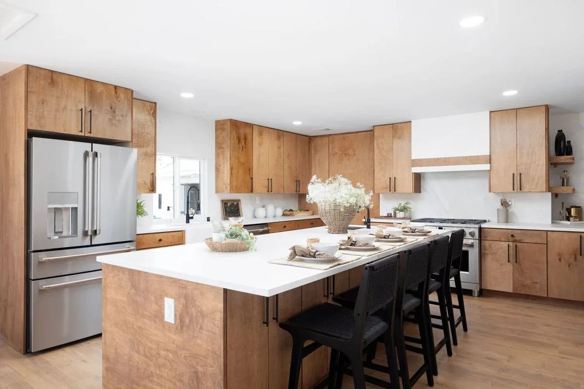 Renovated kitchen in Olde Carlsbad