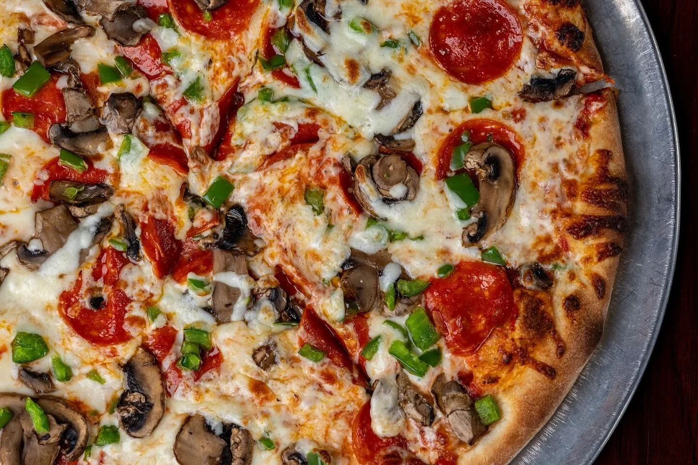 At Gordos Pizza the topping combinations are endless. Hand toss and made to order. #pizza #duluthga