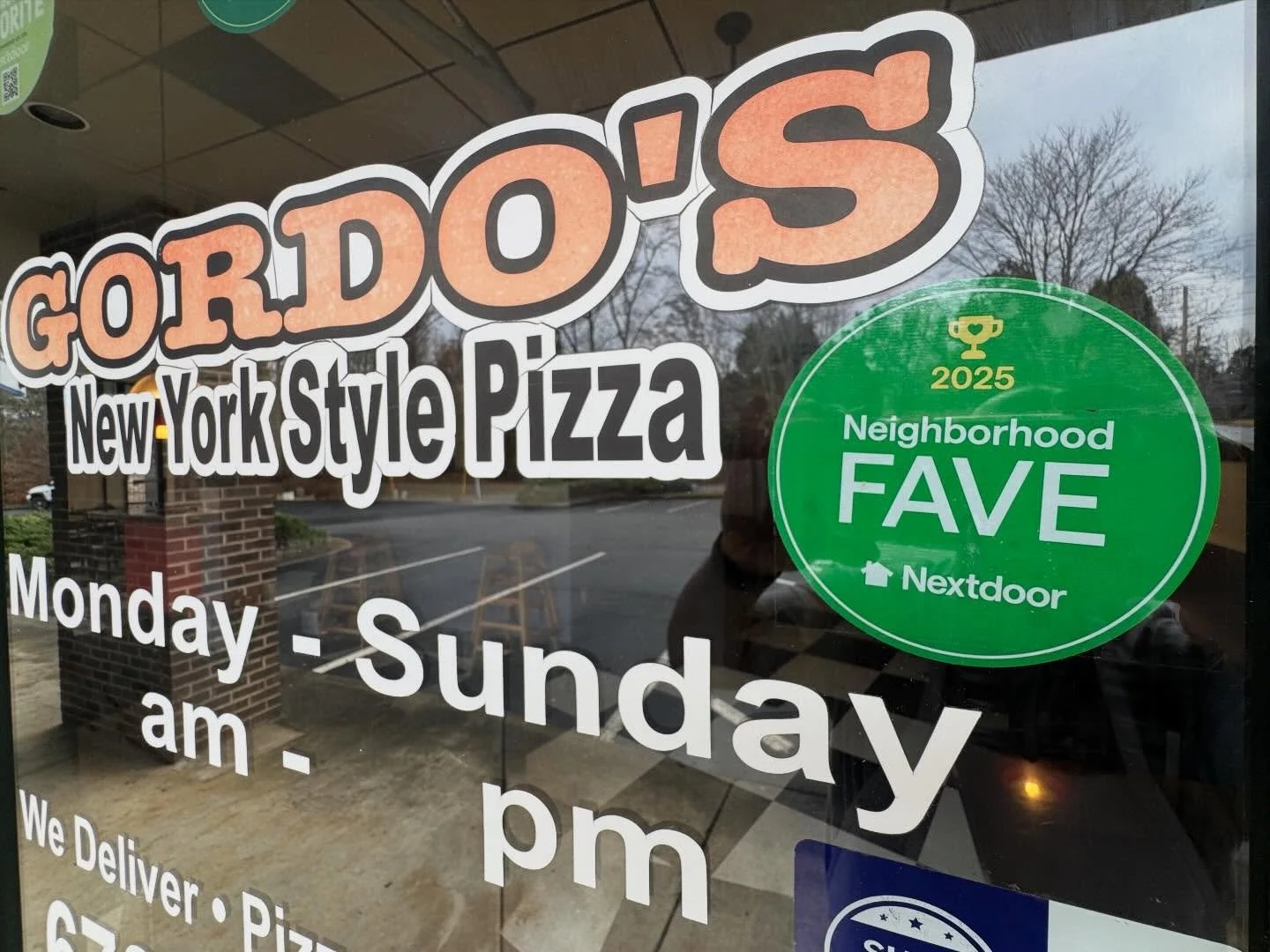 Ups! We did it again.  Thanks to our wonderful neighborhood for giving us best pizza 2025. Thanks!!