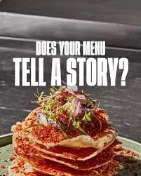 A Menu Should Tell a Story — Not Just List Food