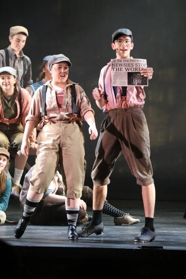 Alex as Race in Newsies