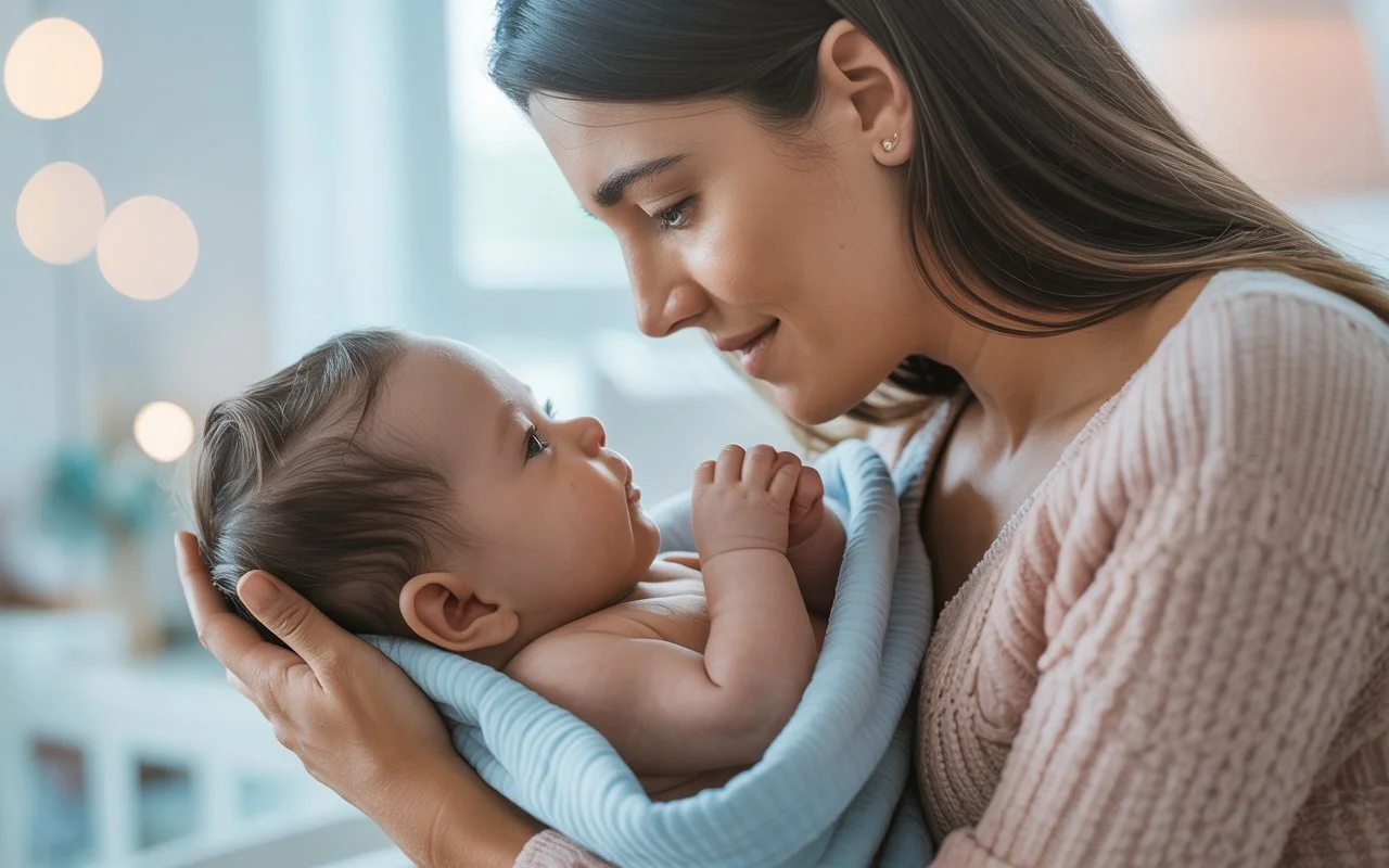 mother and baby