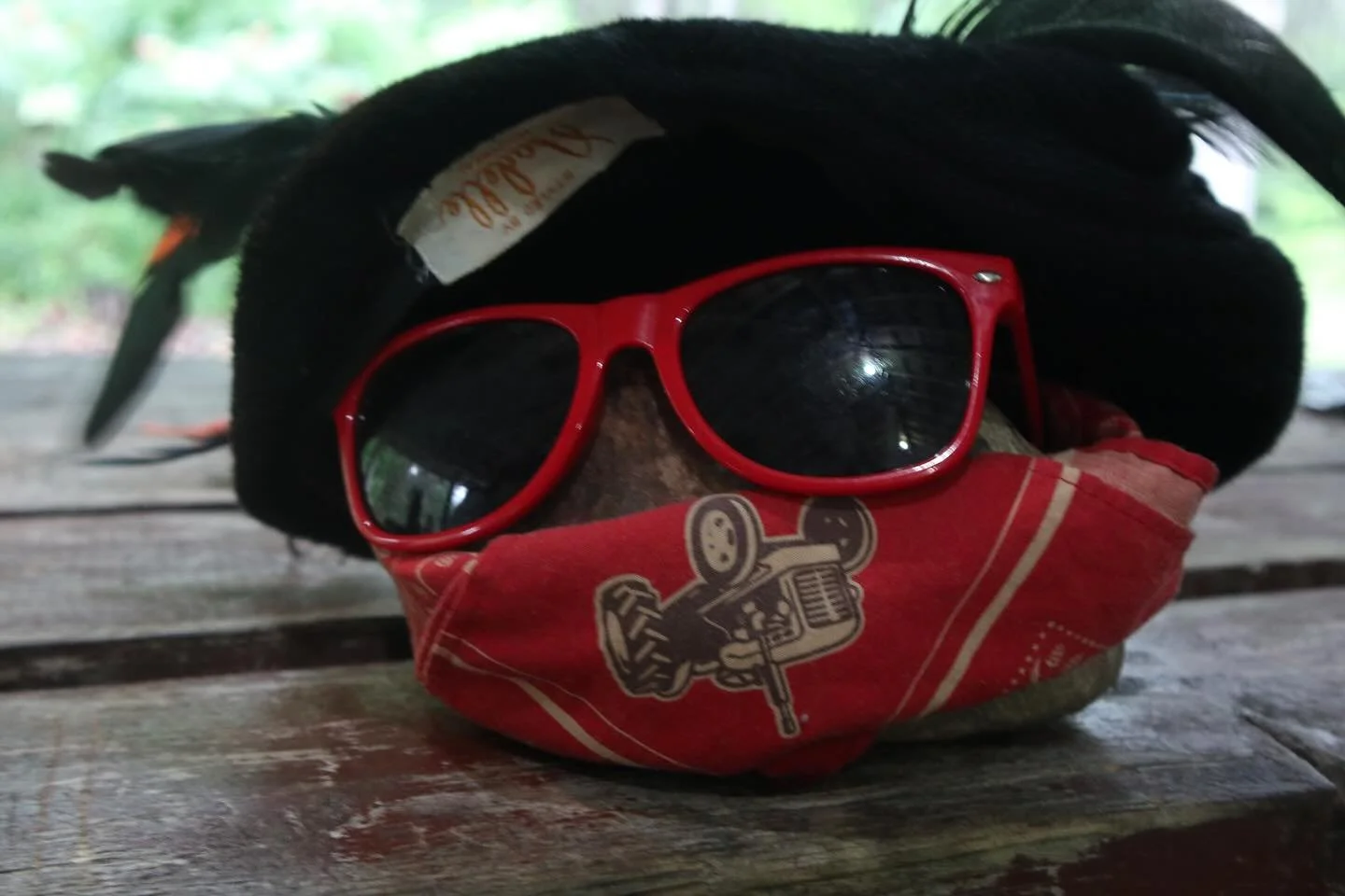 Pierrot d&eacute;guis&eacute; pour le festival au camp d&rsquo;&eacute;t&eacute;