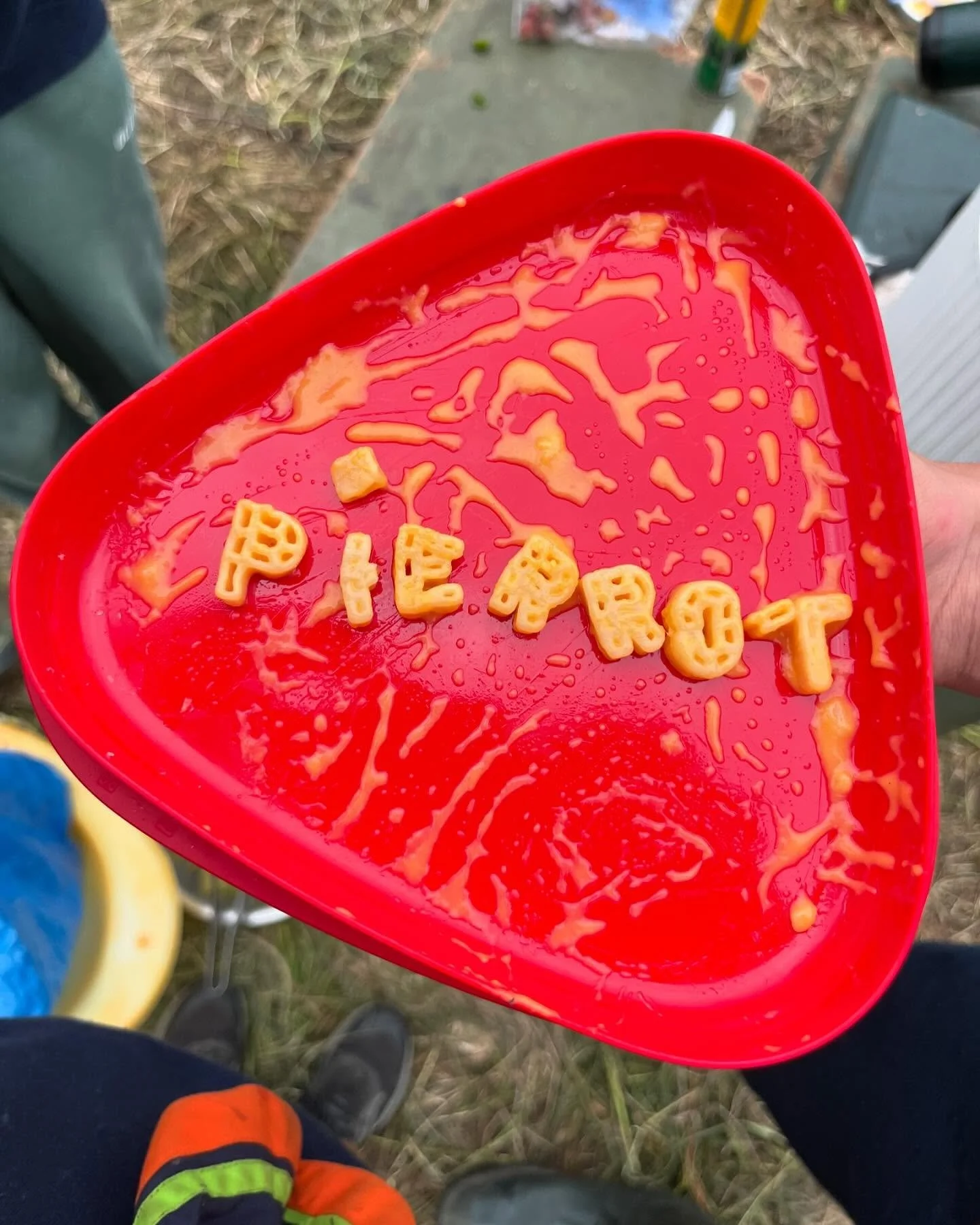 Pierrot &eacute;crit en macaroni !!!