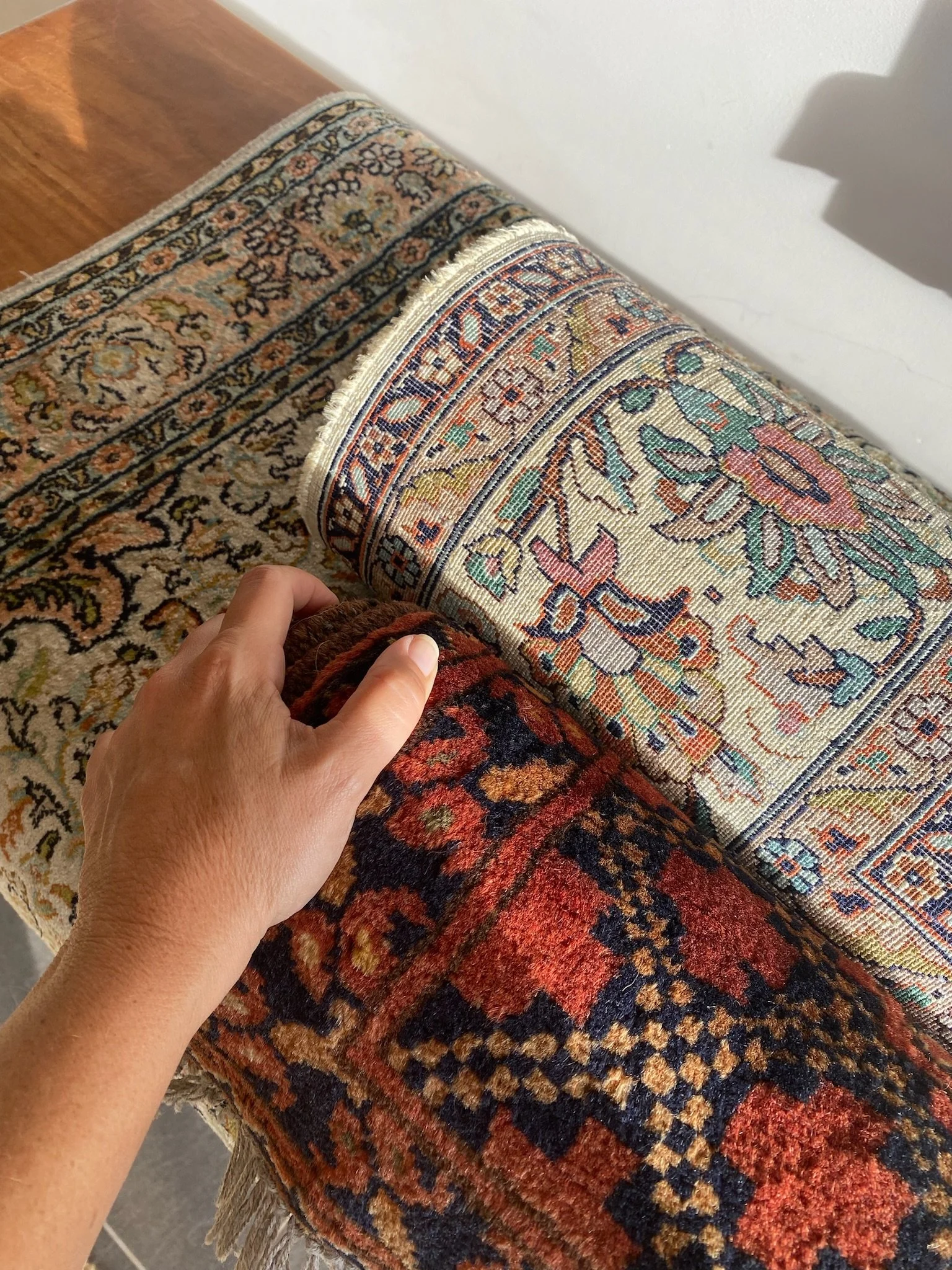 Caring for Silk Rugs with History