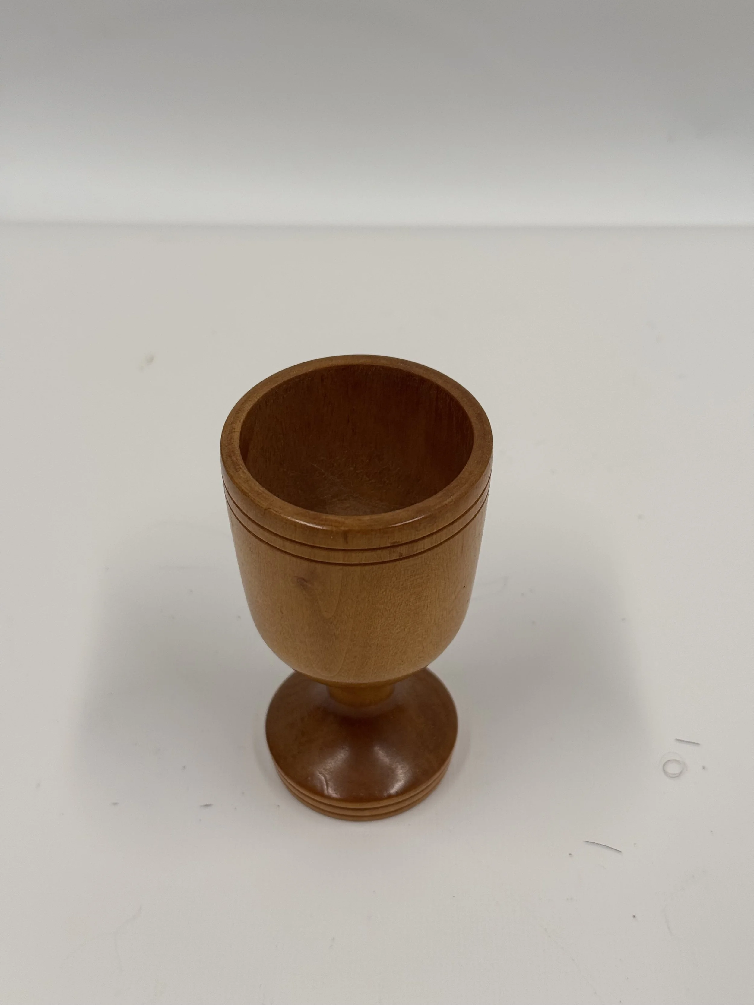 4" Hand Turned Wooden Goblet
