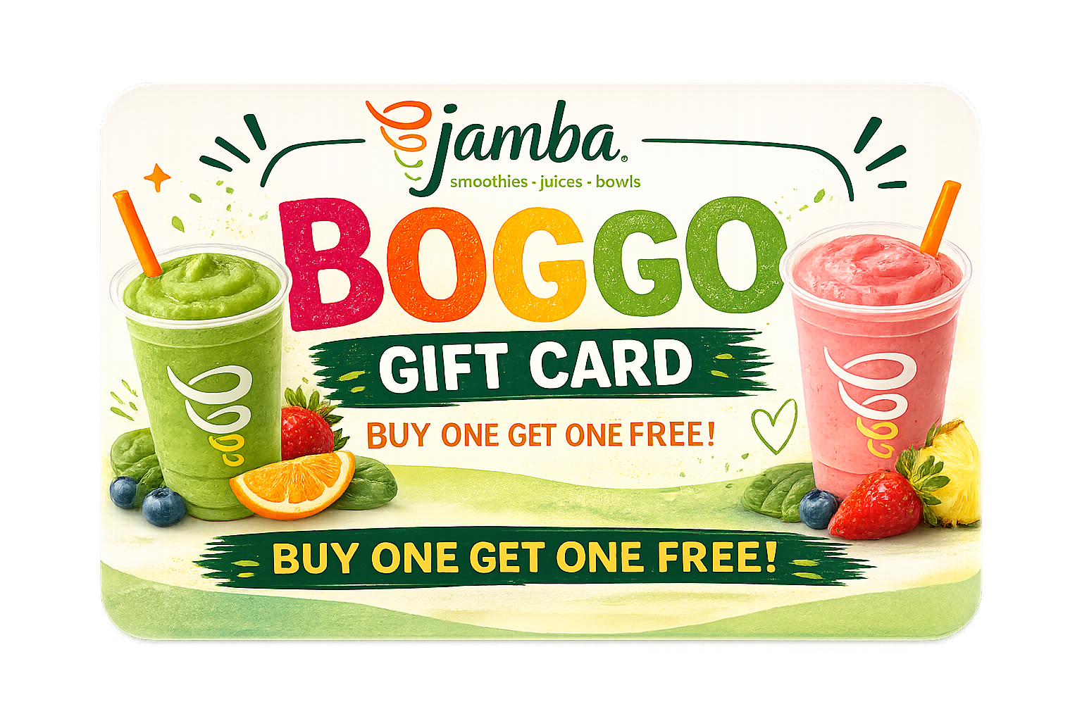 Jamba BOGO Card