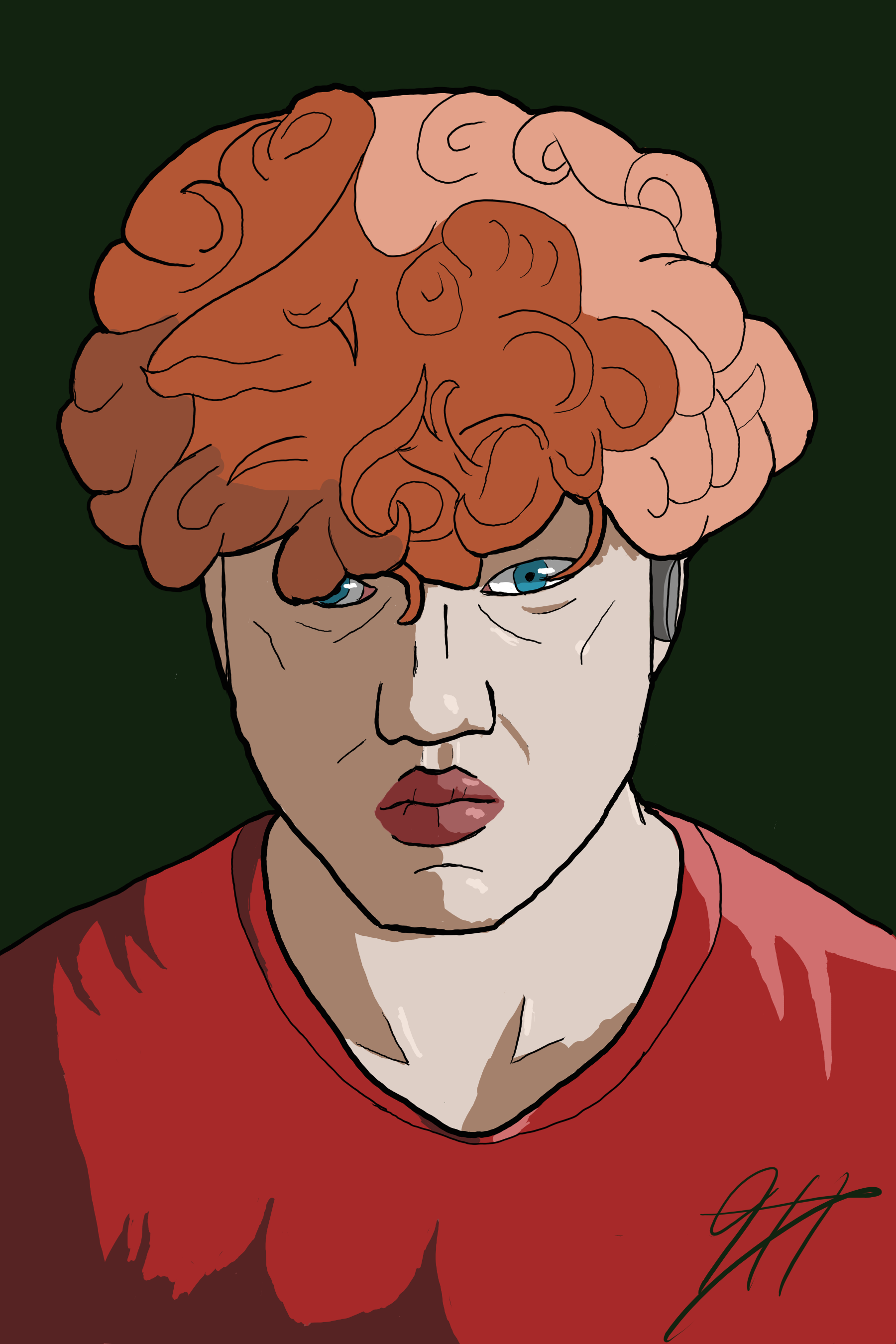 My little brother, Marc.