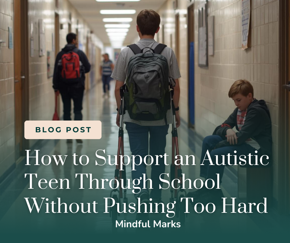 How to Support an Autistic Teen Through School Without Pushing Too Hard