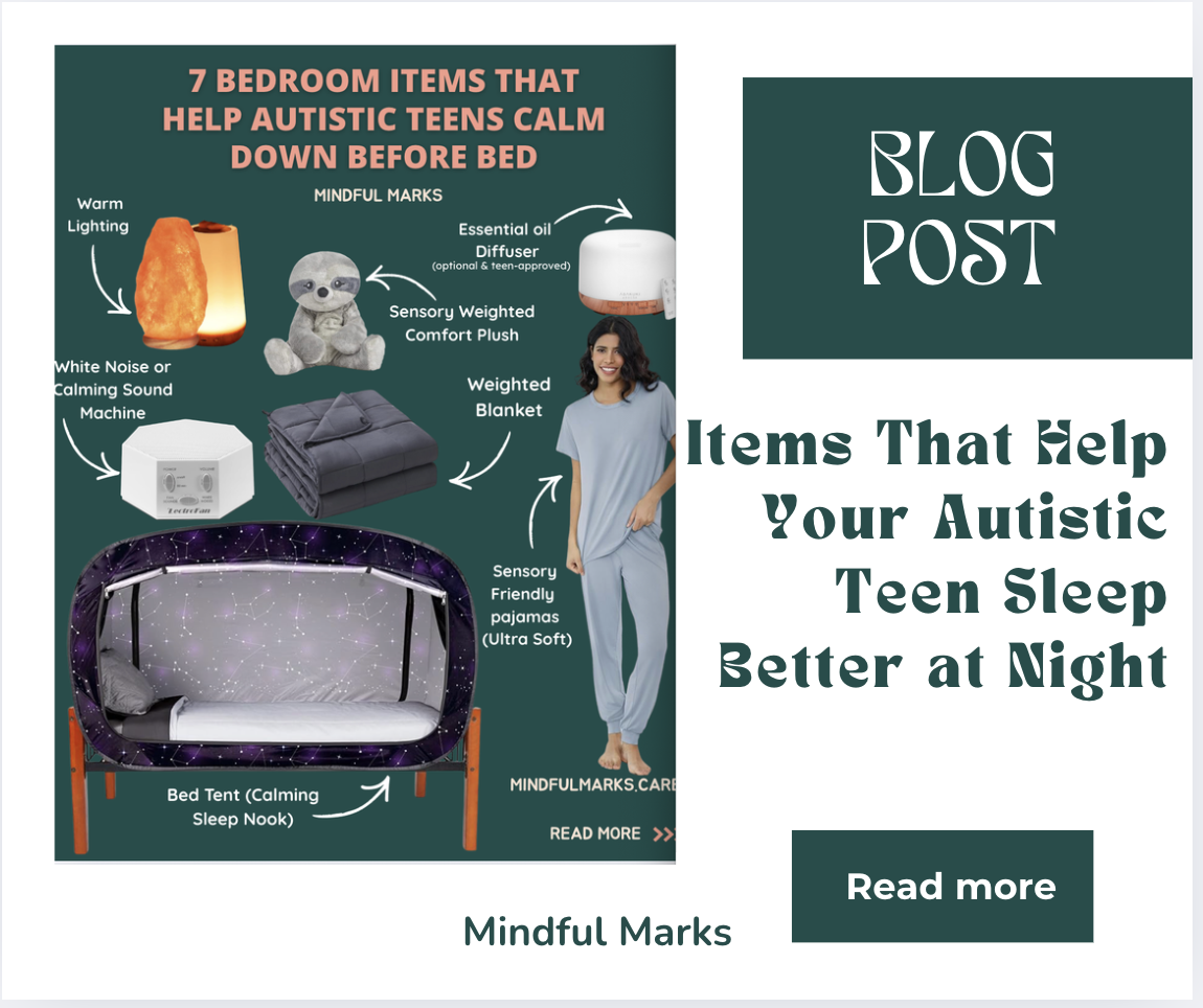Items That Help Your Autistic Teen Sleep Better at Night