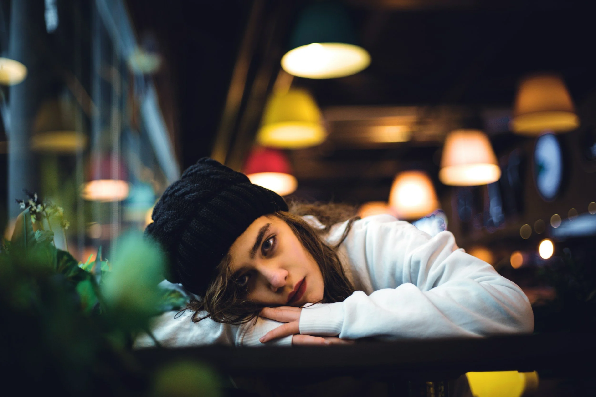 Autistic teen feeling overstimulated