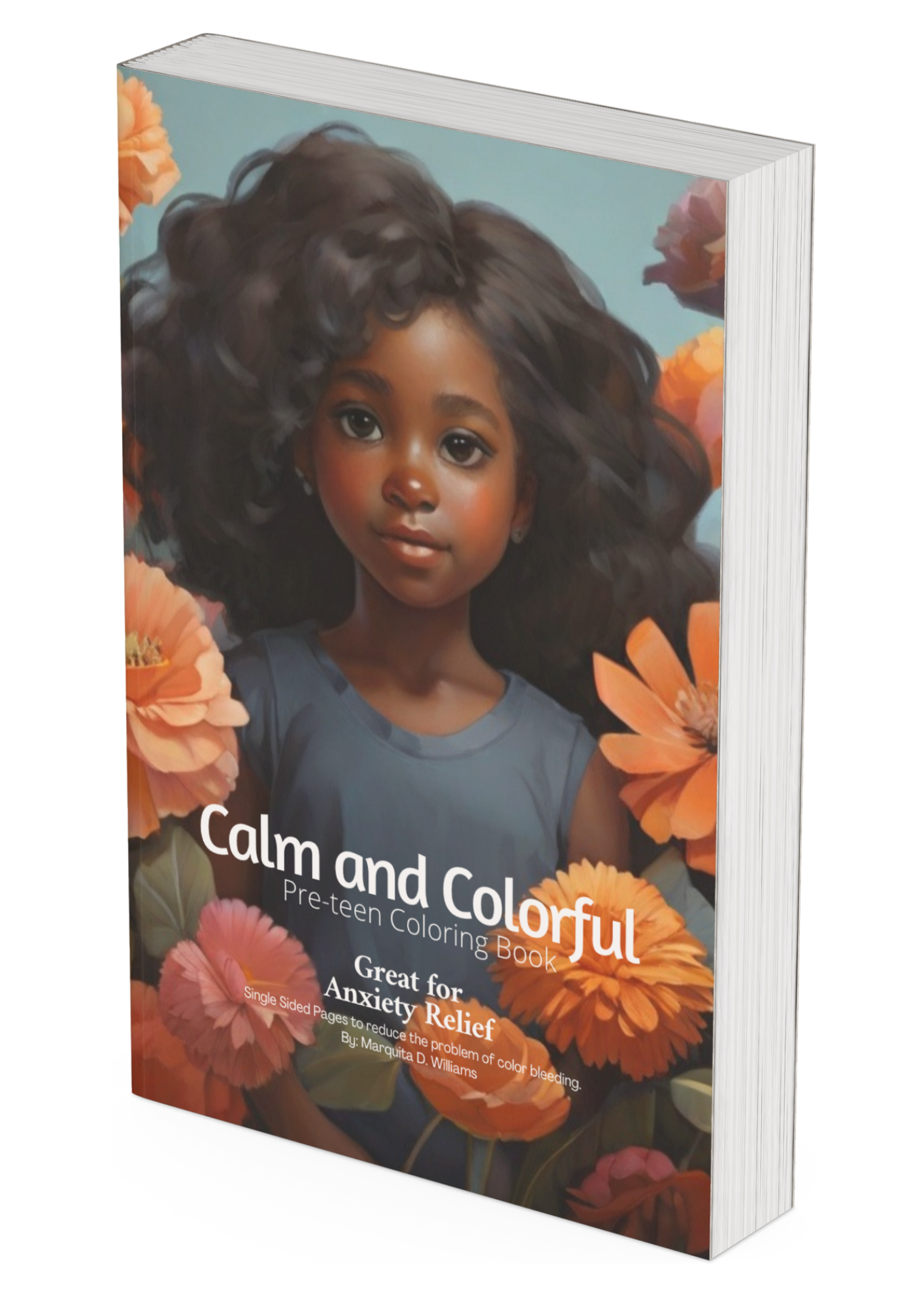Calm and Colorful: Therapeutic Coloring Book for Mindful Relaxation
