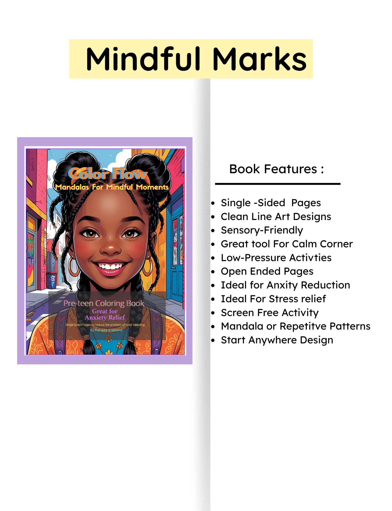 Color Flow: Relaxing Abstract Coloring Book for Stress Relief