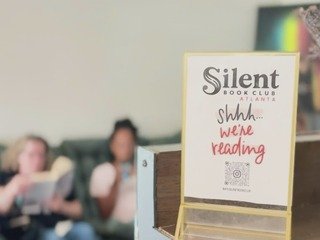 Silent Book Club Atlanta at The Grove