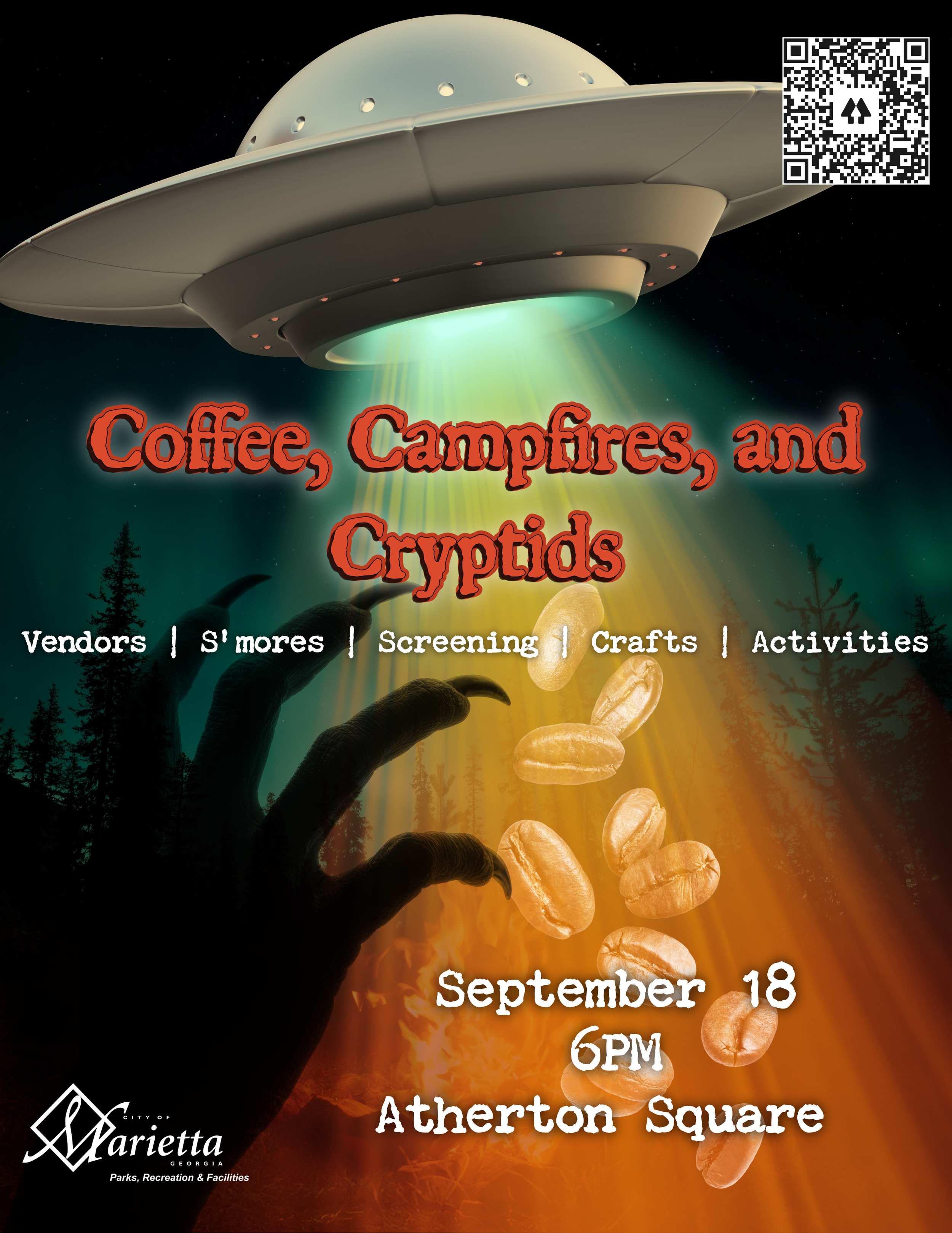 Coffee, Campfires, and Cryptids 
