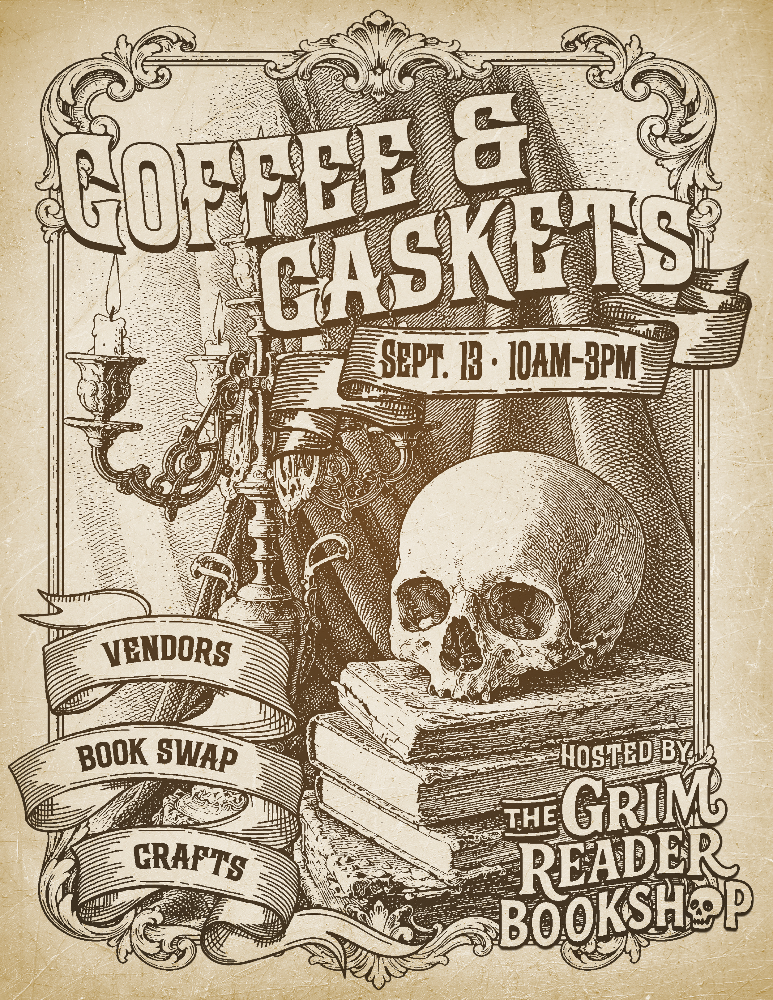 Coffee & Caskets - Grim Reader Anniversary