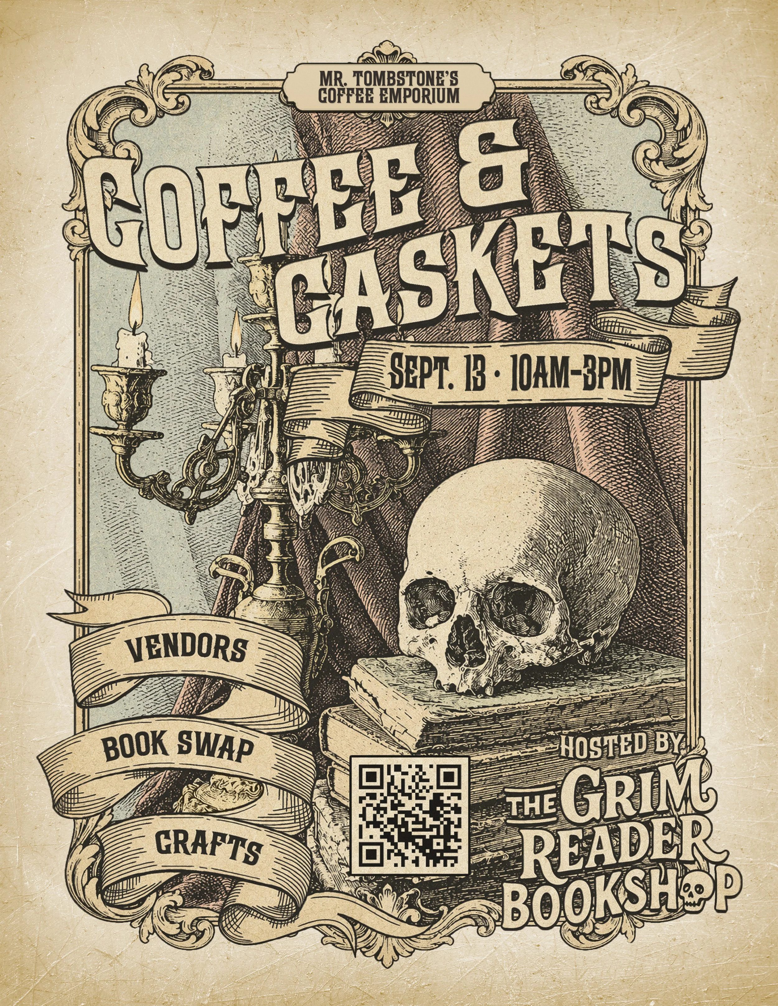 Coffee & Caskets - Grim Reader Anniversary