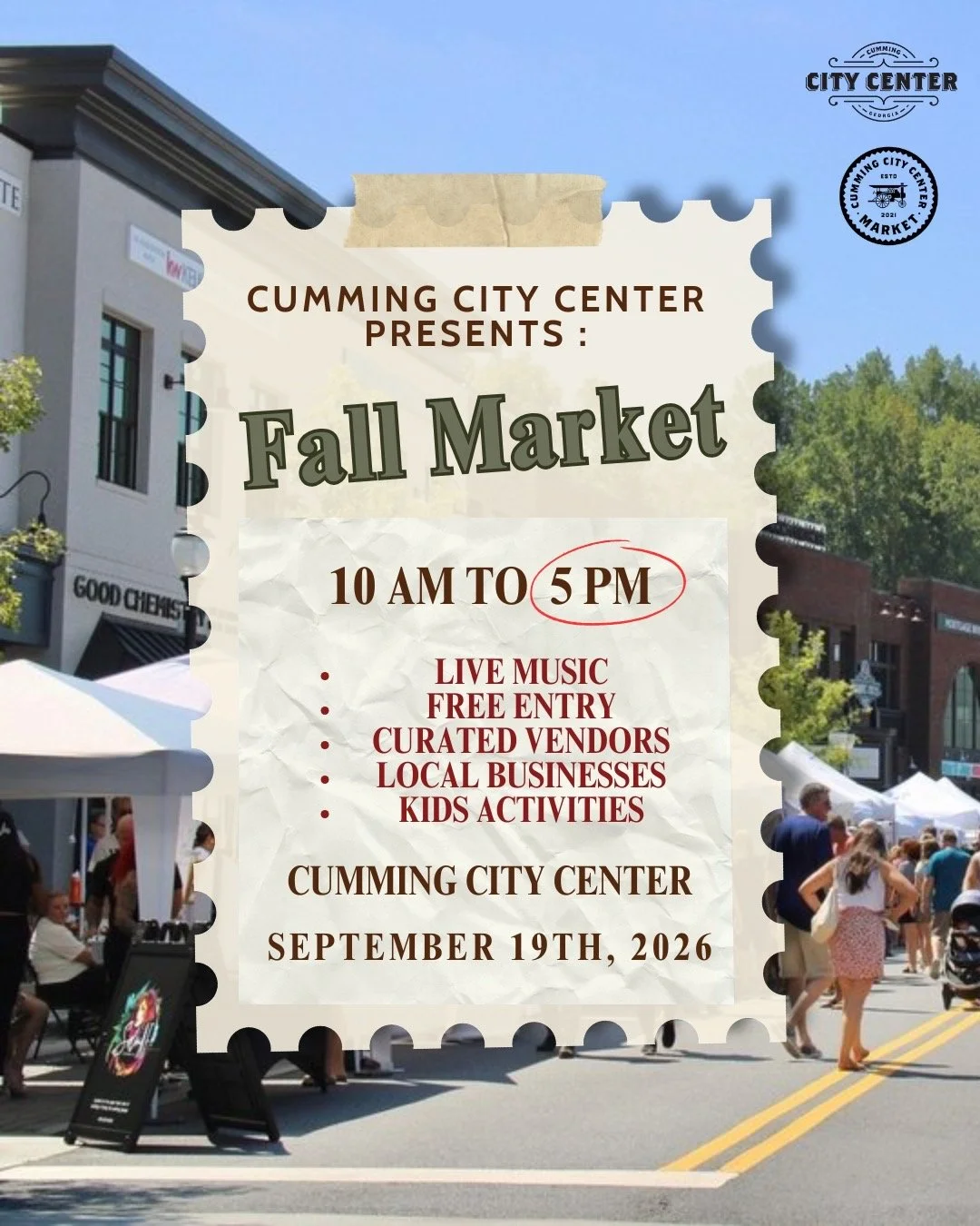 Cumming Center Fall Market