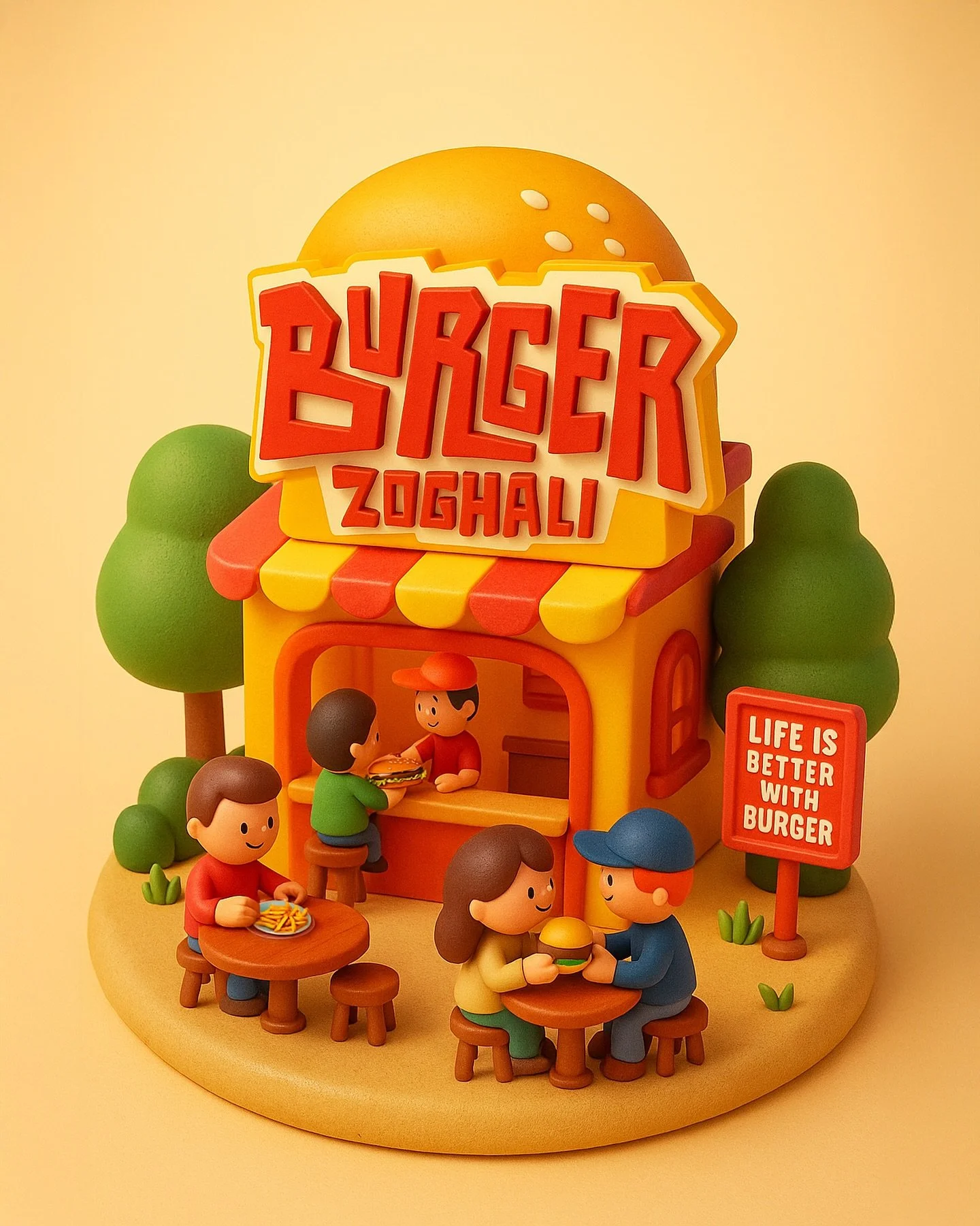 Life&rsquo;s better with a burger🍔