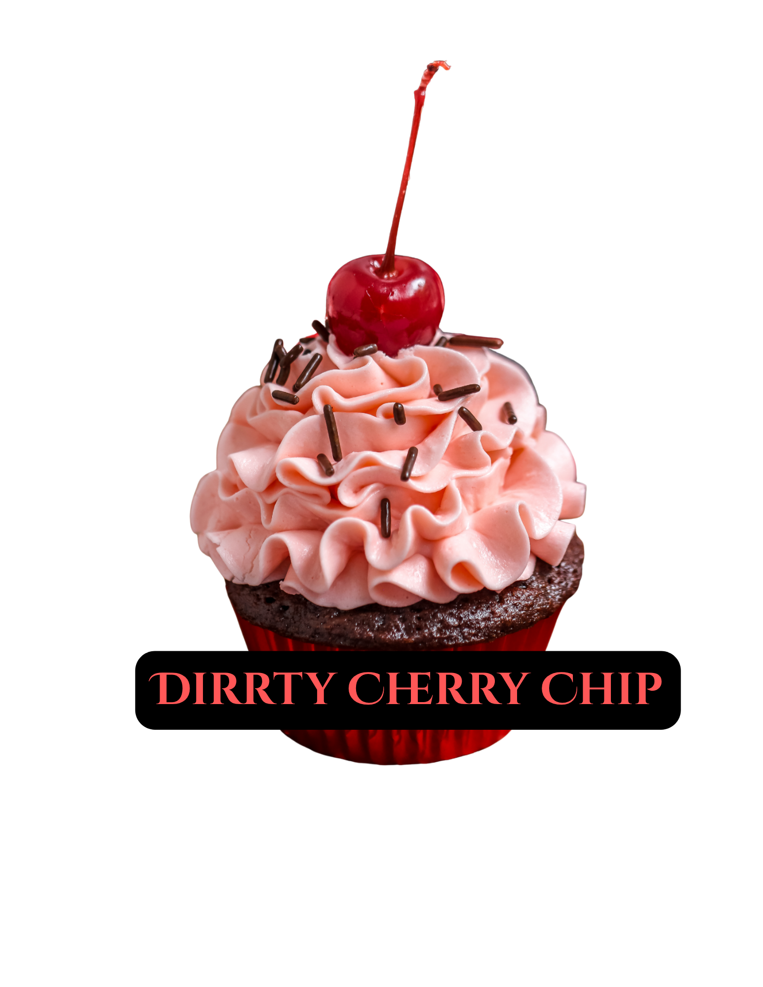 Dirrty Cherry Chip CupCakes