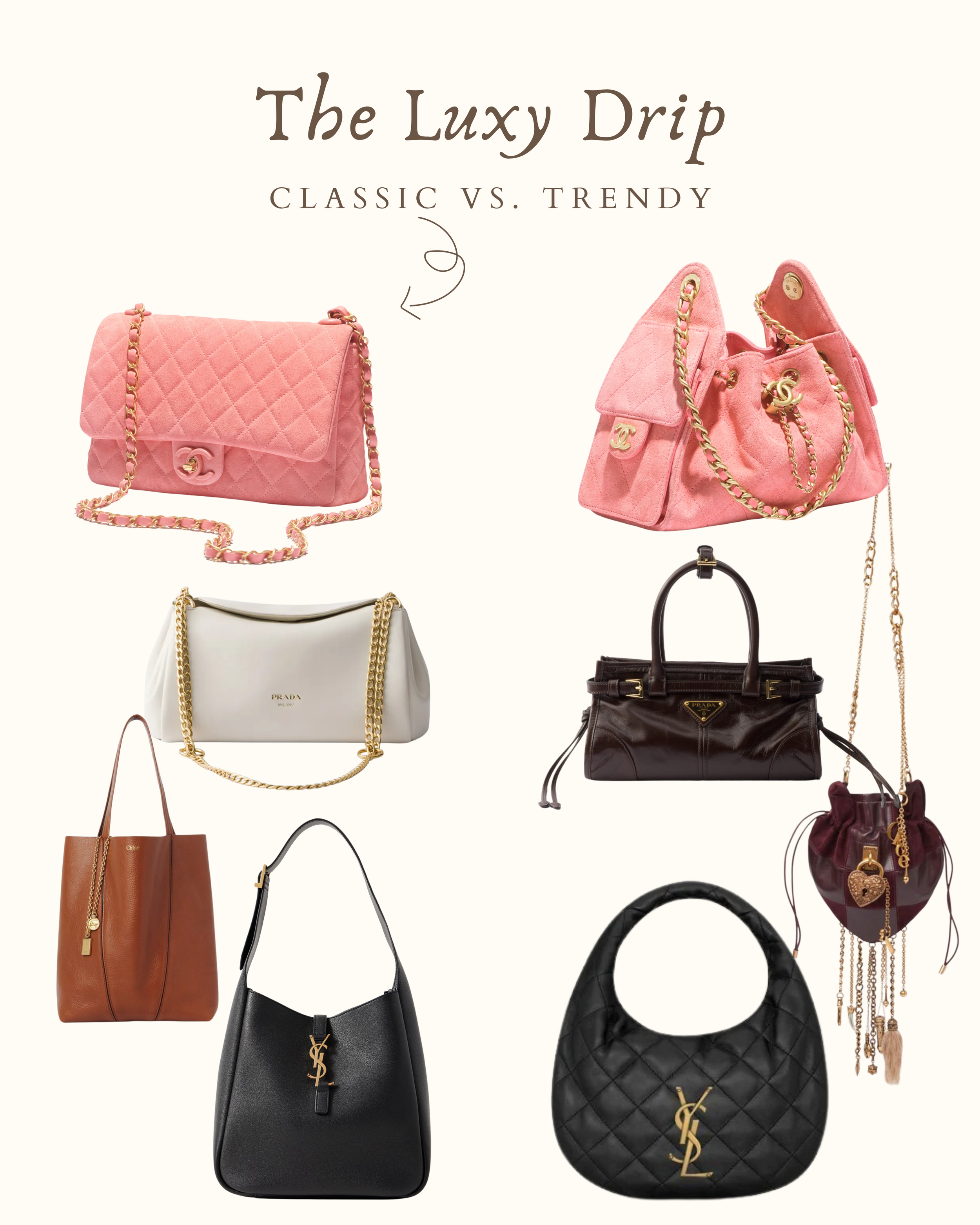 Classic vs. Trendy Handbags