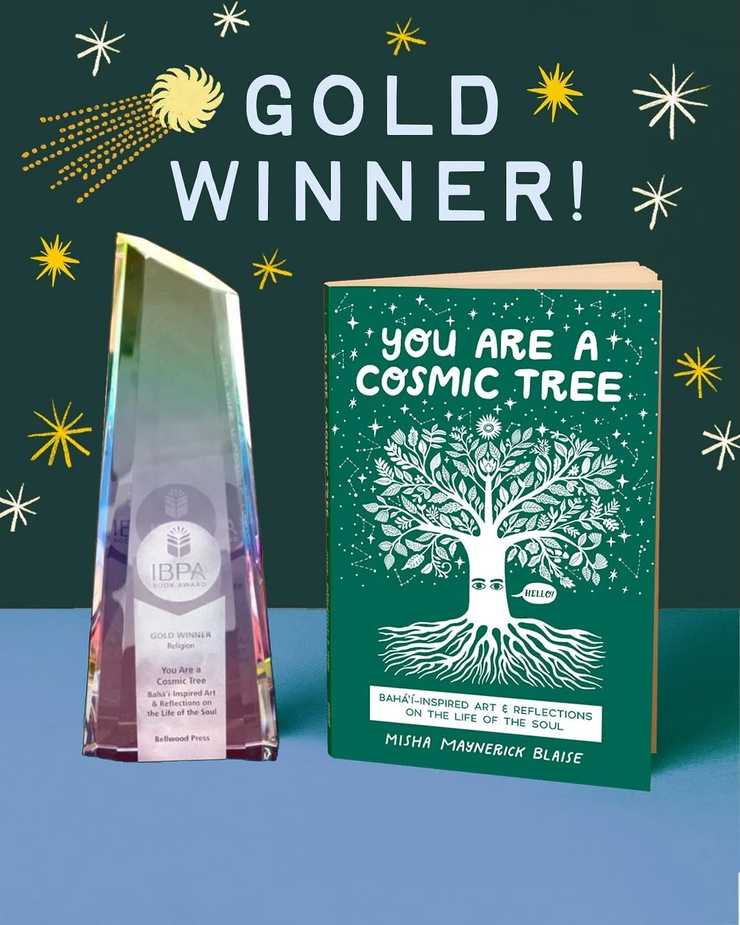 ✨ I&rsquo;m so excited&nbsp;to share that my book&nbsp;You Are a Cosmic Tree&nbsp;has won&nbsp;3 book awards! 🎉 Who is this book for? Anyone who is curious about the life of the soul, who wants to face life&rsquo;s challenges with purpose, who sees 