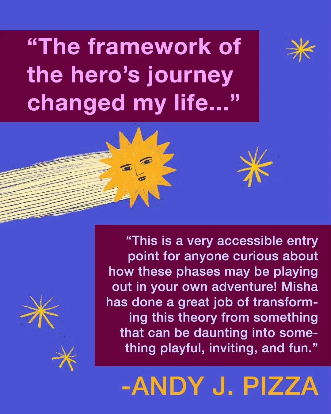 What an honor to have my book praised by the outstanding writer and illustrator ANDY J. PIZZA! He hosts one of my favorite podcasts, Creative Pep Talk, and is the co-author of the New York Times&ndash;bestselling book Invisible Things, and illustrato
