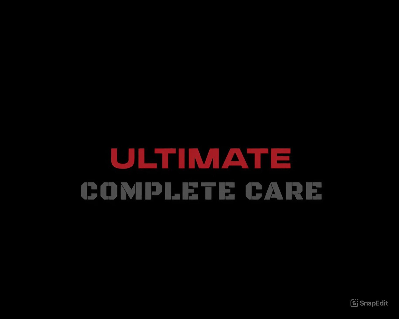ULTIMATE COMPLETE CARE