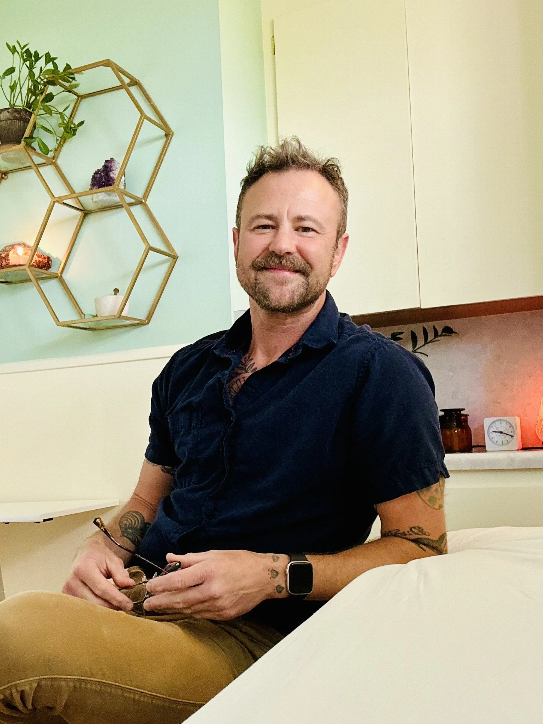 Chase Desso, acupuncturist at True Nature Wellness in Sebastopol, CA