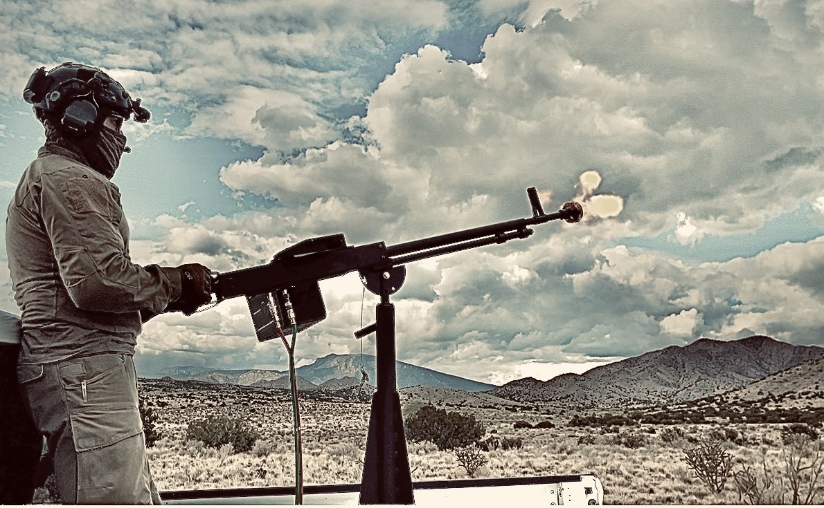Vehicle Mounted Heavy Weapon DShK System