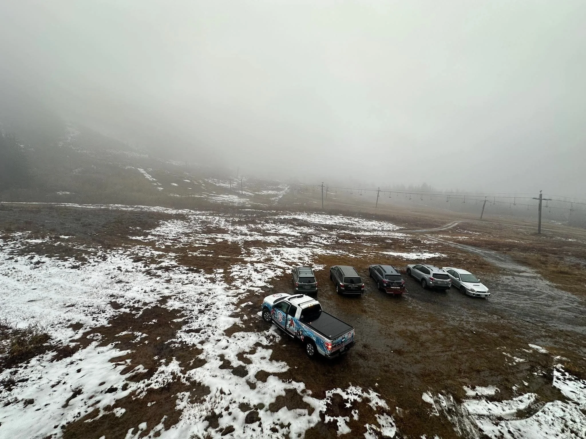 The view from the Mohan Lodge is looking...promising. Thank you to our volunteers who braved the rain to get the lodge looking great during our work party yesterday. Next Up: dryland clinics for our new and rookie returning instructors! 

If you'd li
