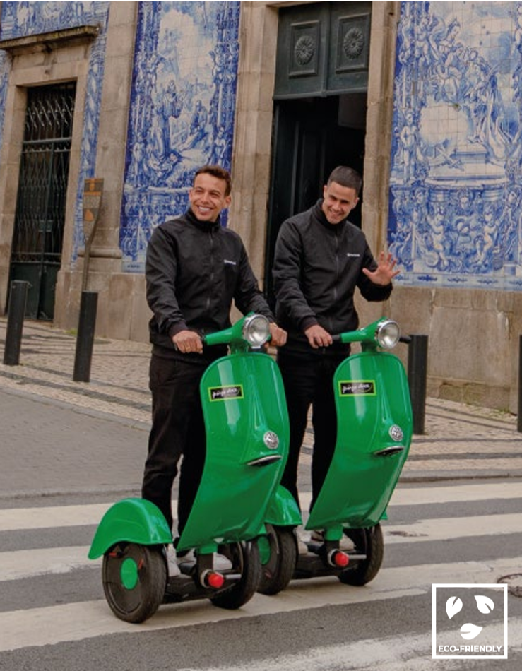 Segways personalizavéis HOBA para ativações de marca eco-friendly | Contacte-nos em www.hobaevents.com ou geral@hobaevents.com