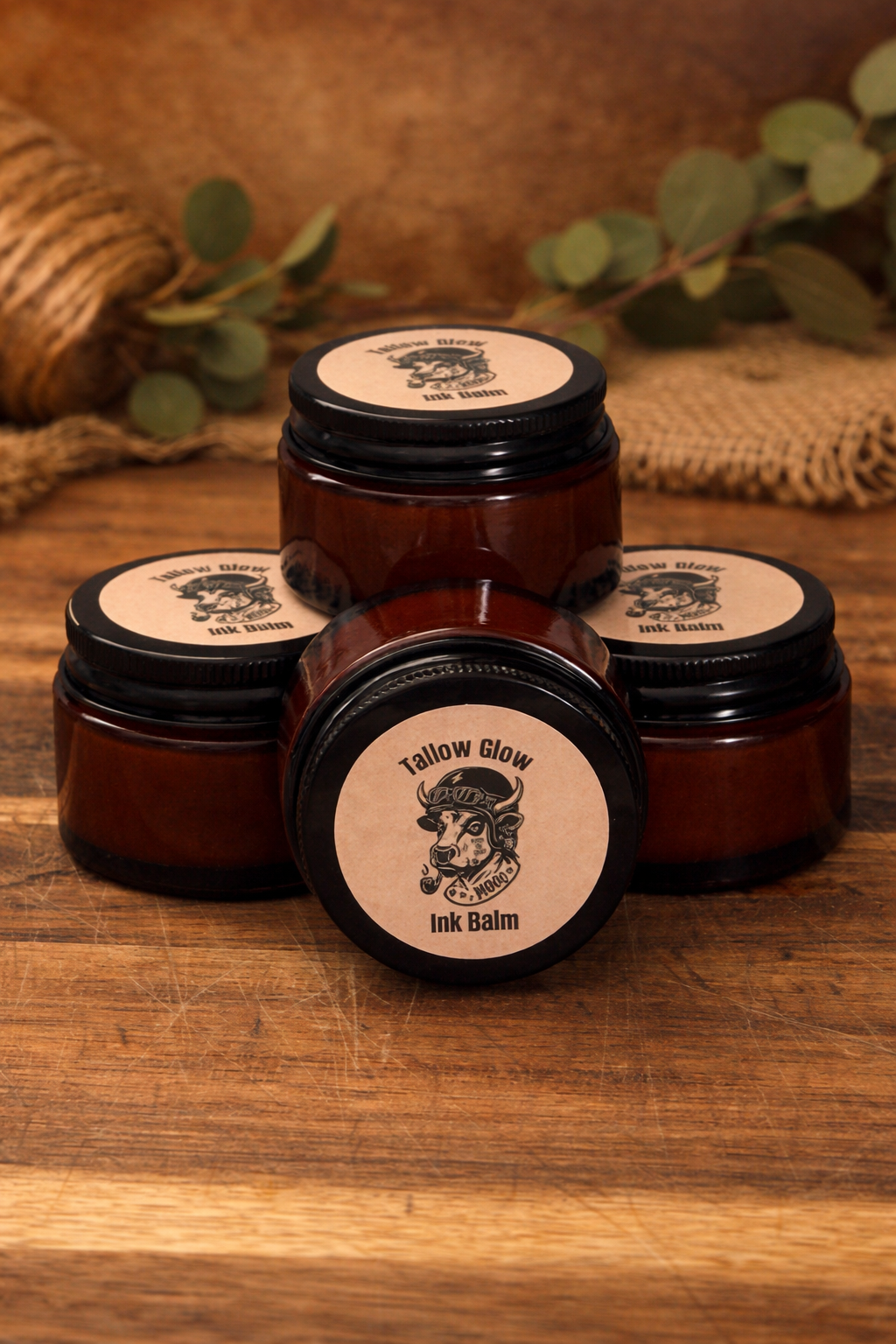 1oz Tallow Glow Ink Balm