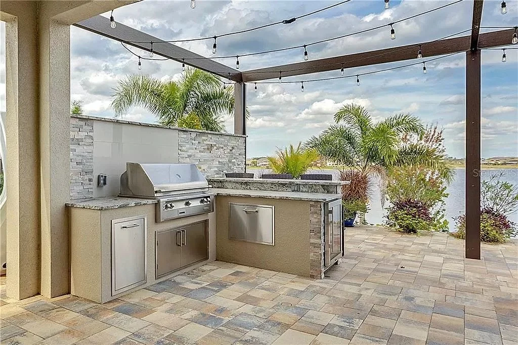 Contemporary Outdoor Kitchen Outdoor Kitchen Remodel by A&M Home Remodeling project photo