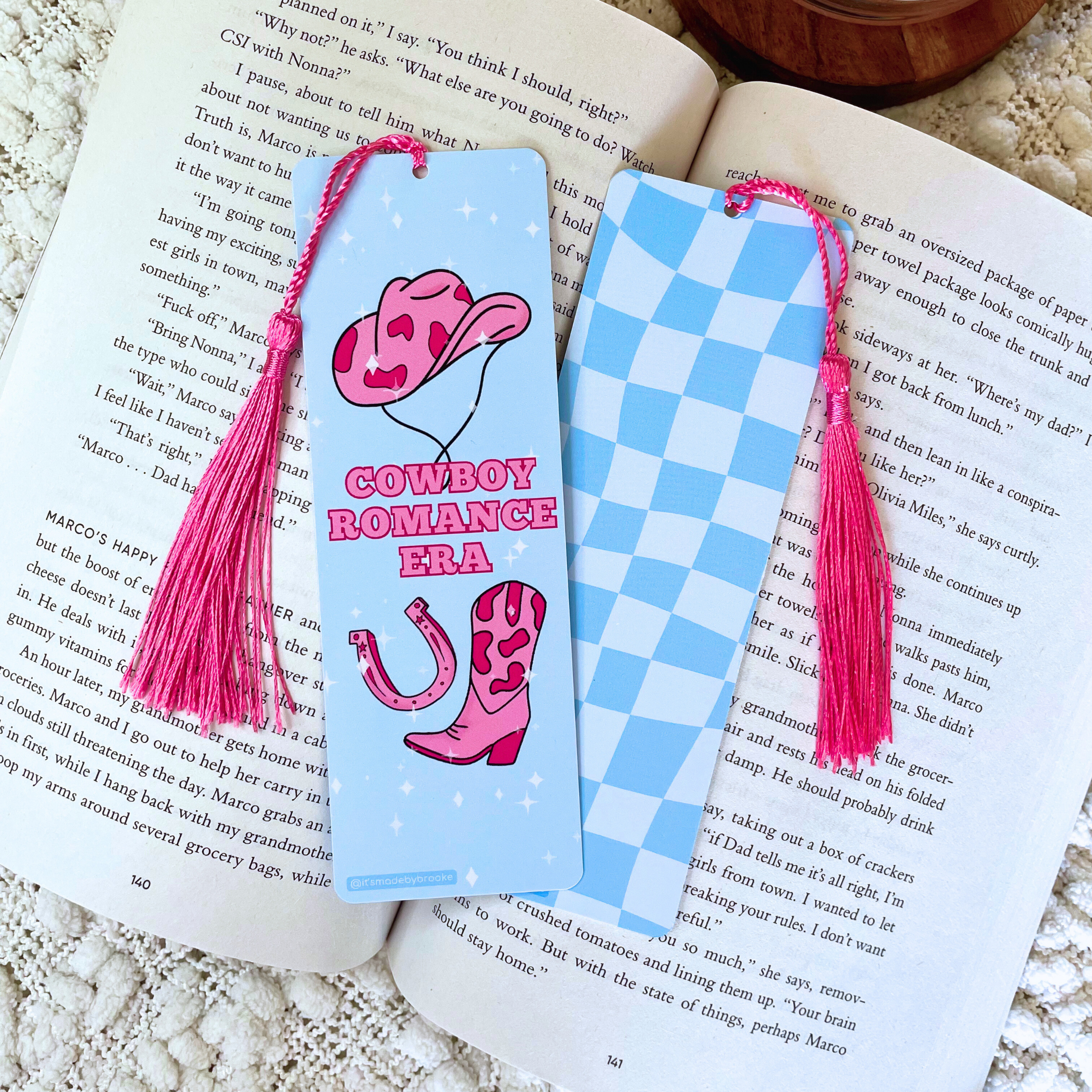 Cowboy Romance Blue | BOOKMARK