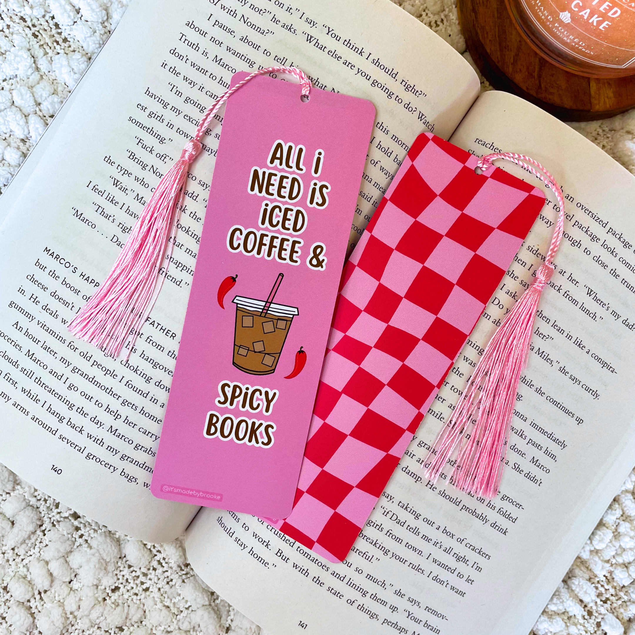 Iced Coffee & Spicy Books | BOOKMARK