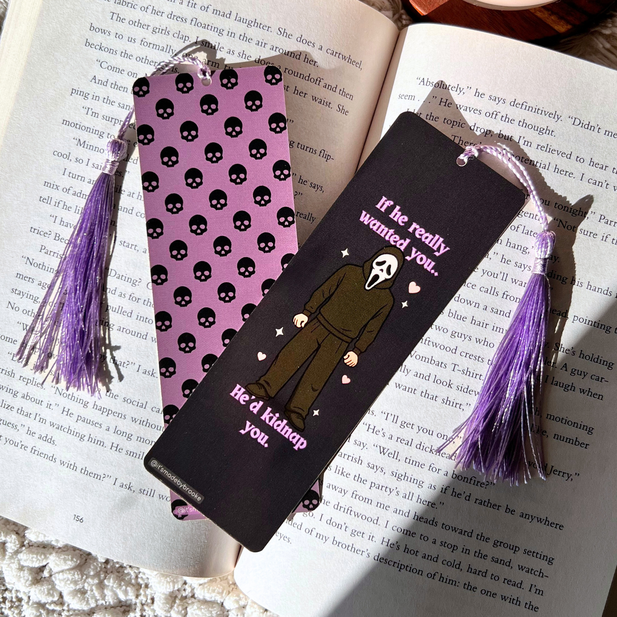 He'd Kidnap You | BOOKMARK