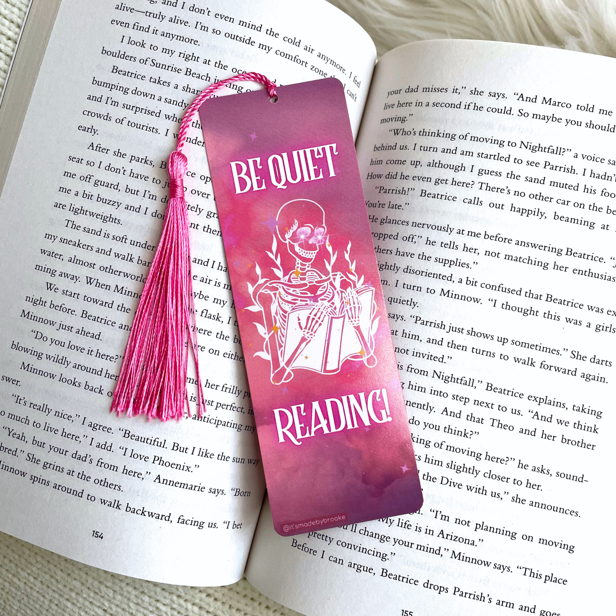 Be Quiet Reading | BOOKMARK