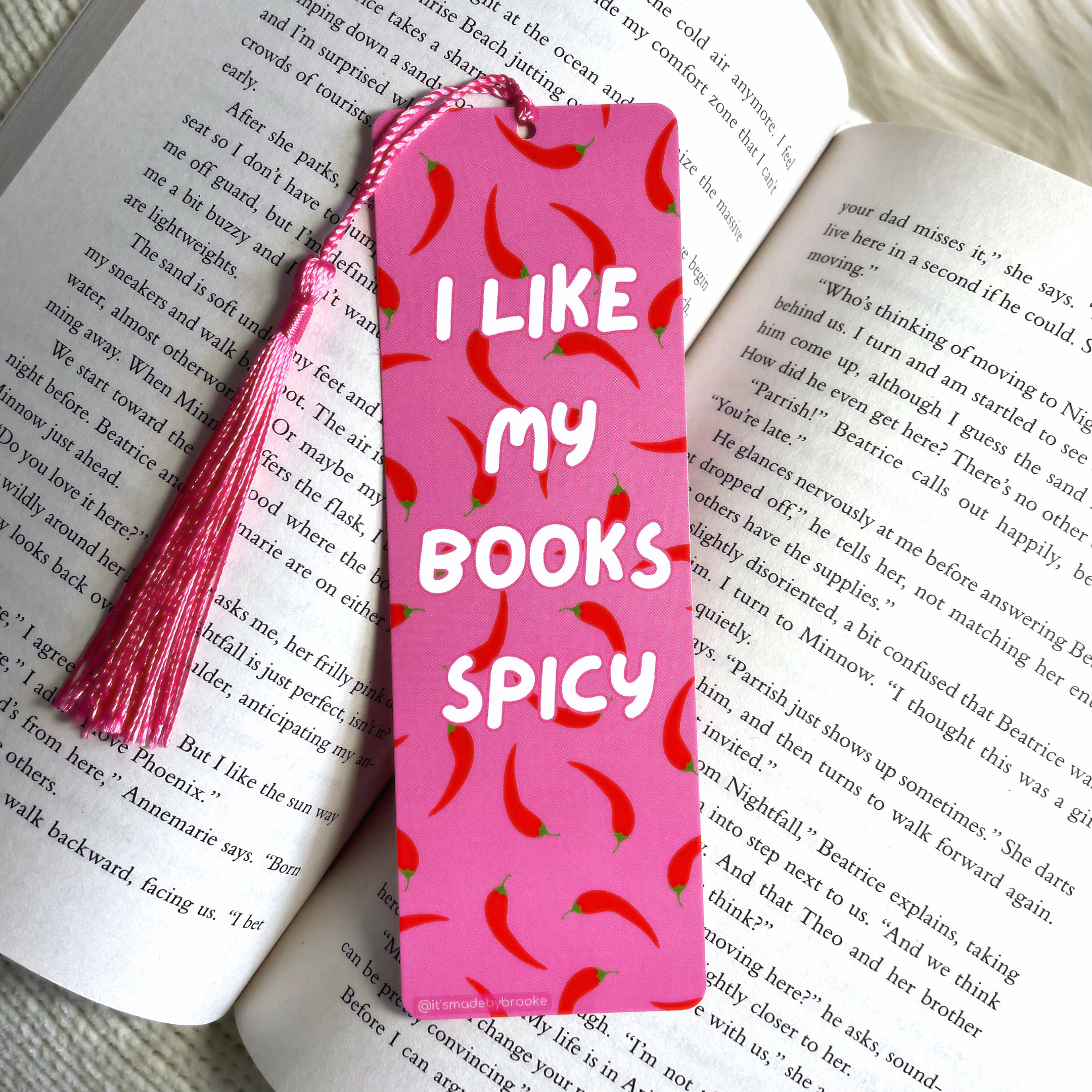 I Like My Books Spicy | BOOKMARK
