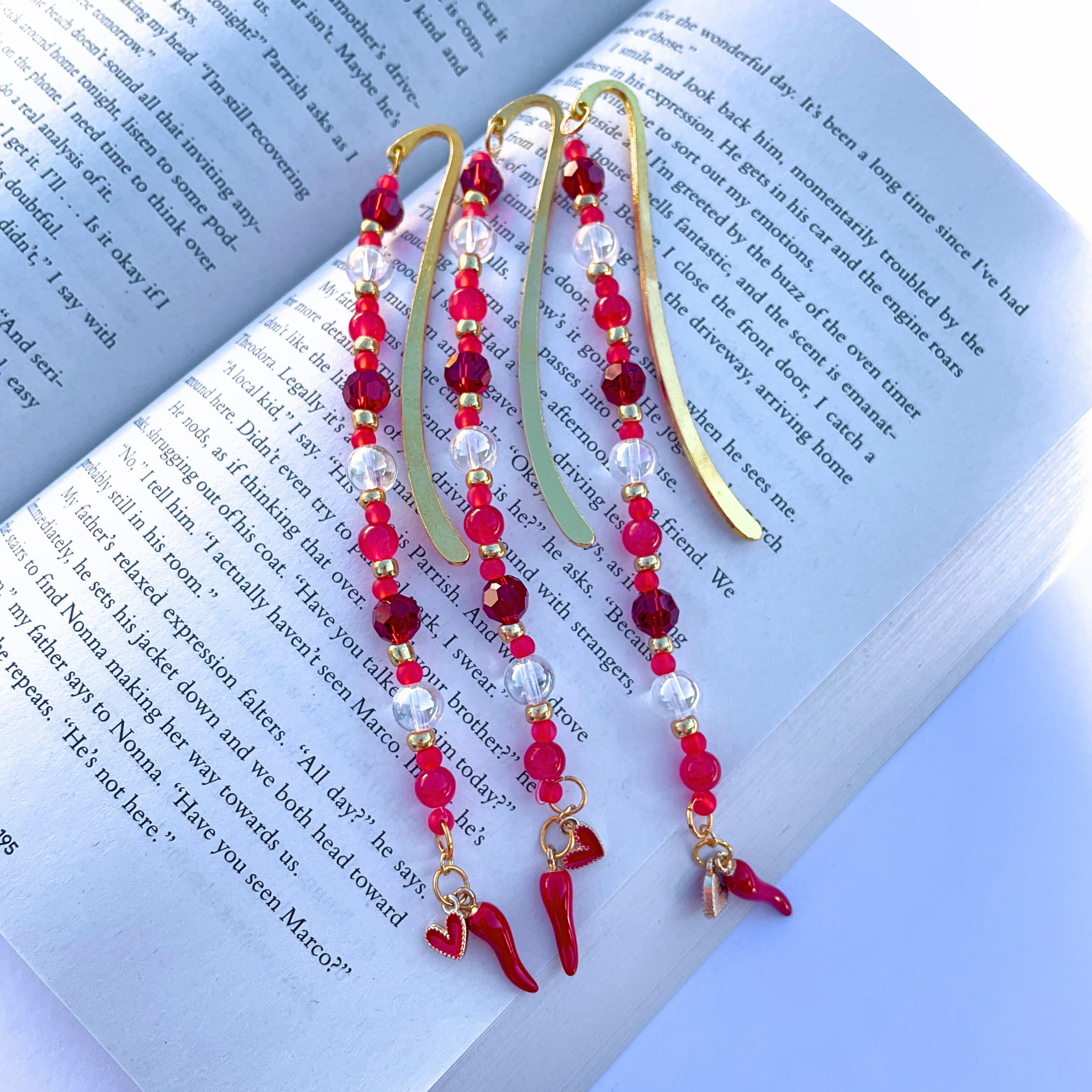 Spicy | BEADED BOOKMARK