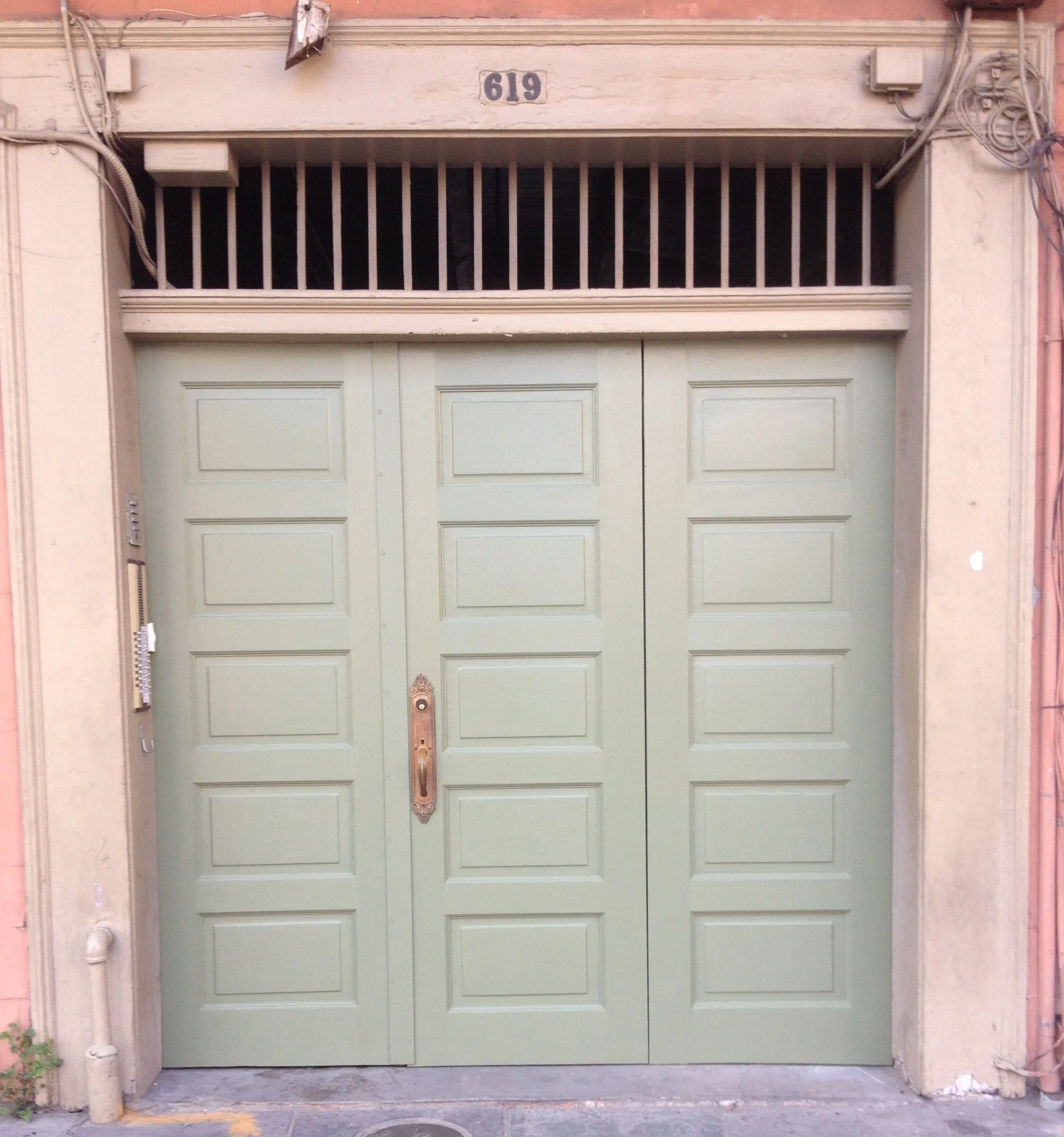 Doors for 619 Chartres St.