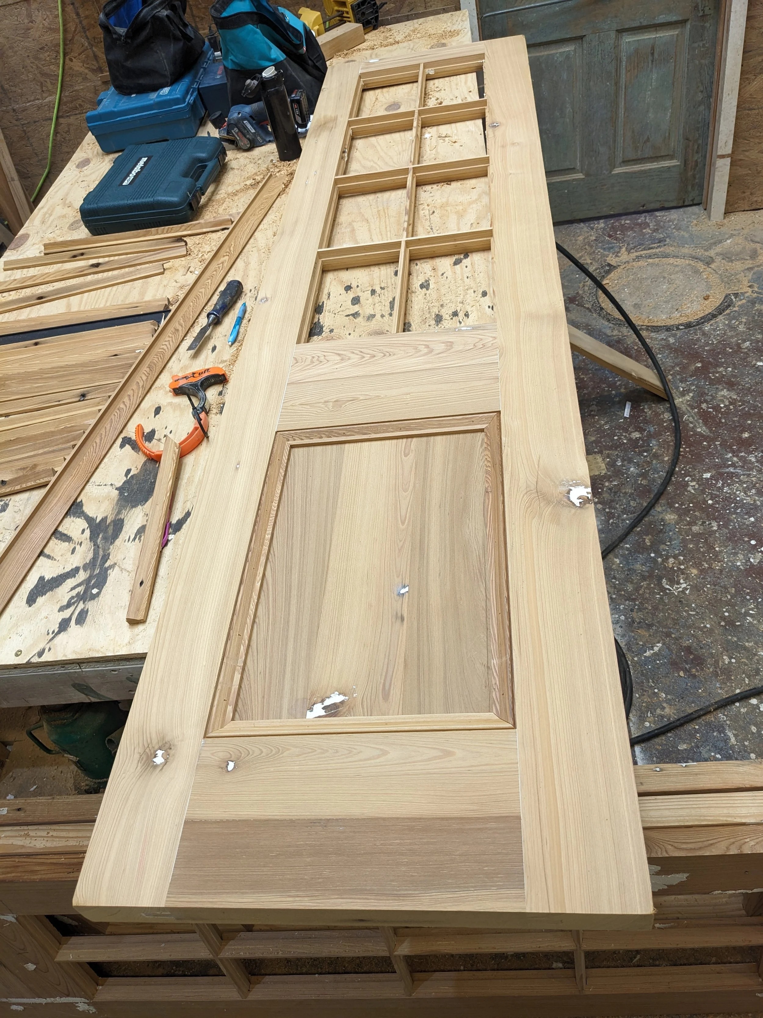 New door fabrication
